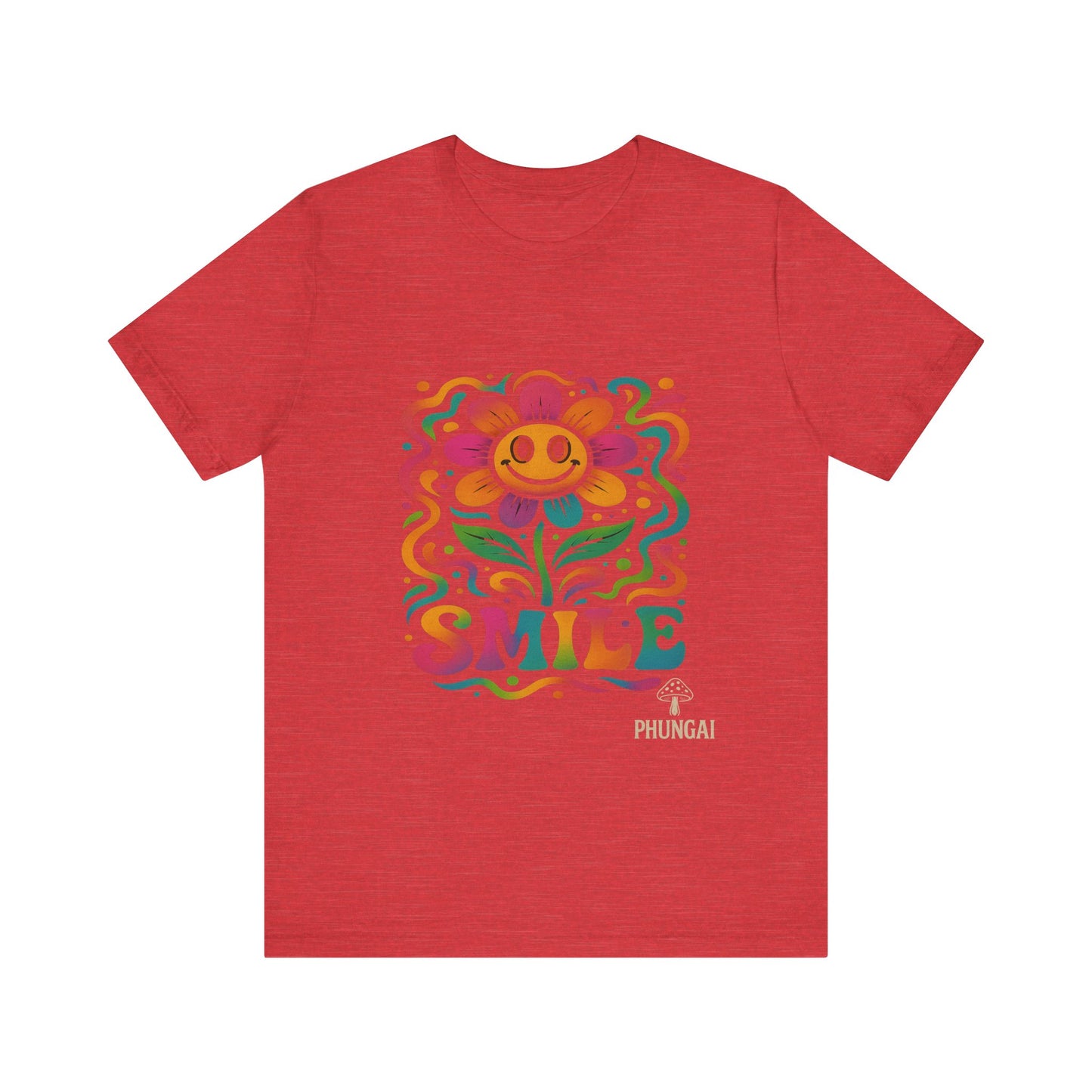 Bright & Cheerful Smile Flower Tee
