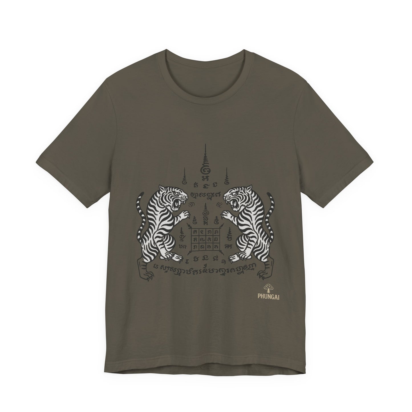 Artistic Tiger Graphic Tee for Animal Lovers, Vintage Style T-Shirt, Casual Wear, Gift for Nature Enthusiasts, Unique Graphic Shirt