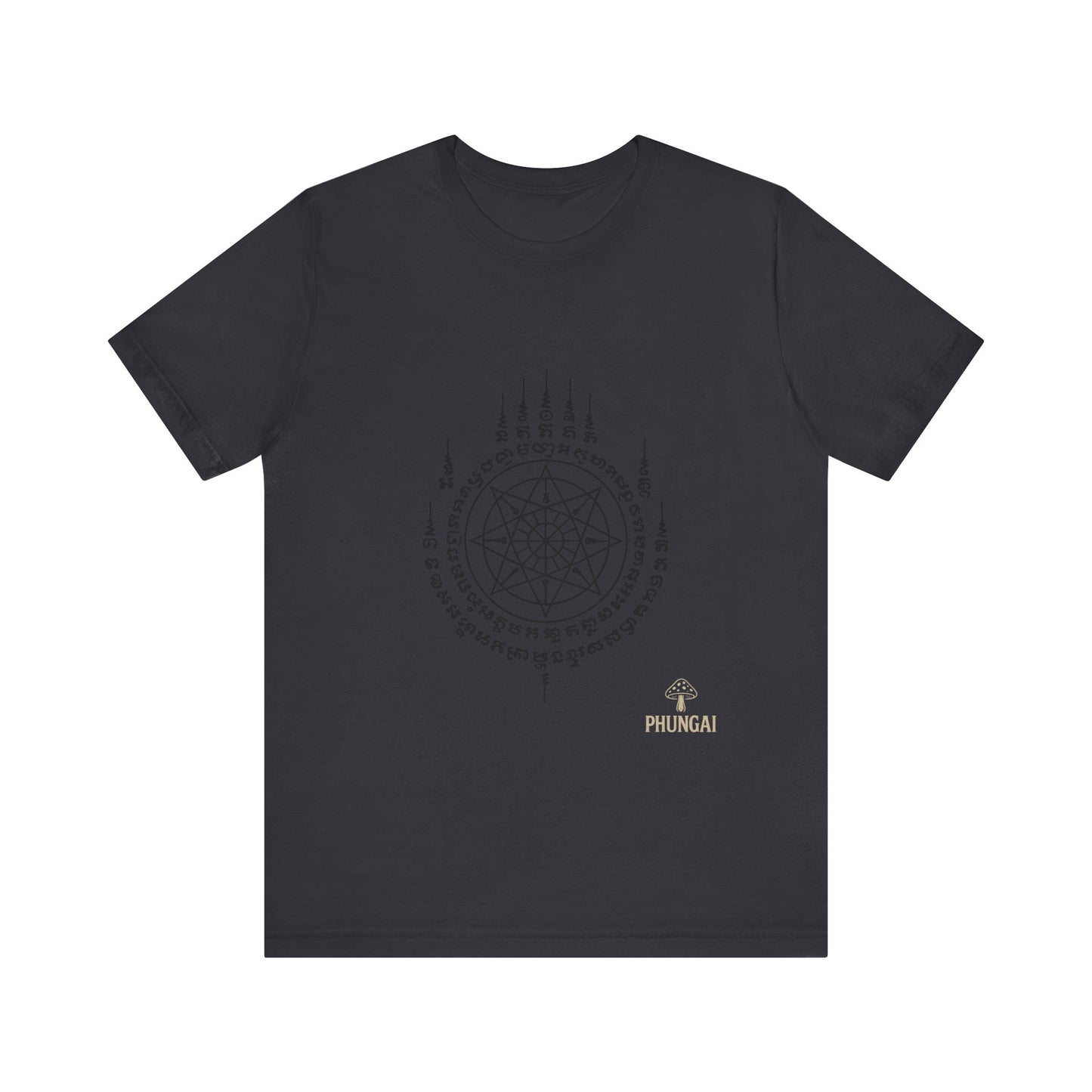 Mystical Pentagram Tee, Unisex Graphic T-Shirt, Boho Style, Occult Fashion, Perfect for Festivals, Everyday Wear, Gift Idea