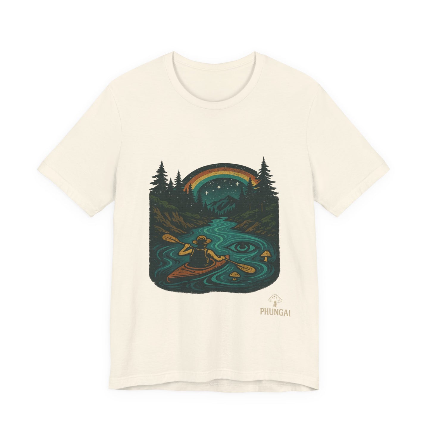 Adventure Awaits Tee, Nature Lover T-Shirt, Kayaking Theme Shirt, Camping Gift Tee, Outdoor Enthusiast Apparel