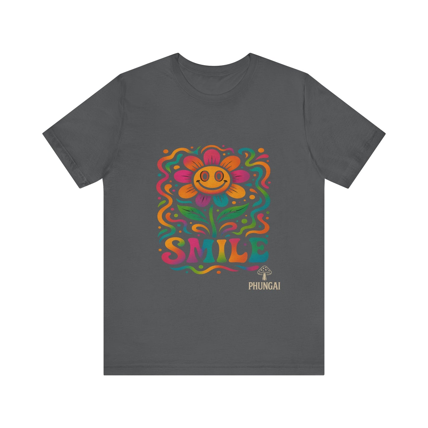 Bright & Cheerful Smile Flower Tee