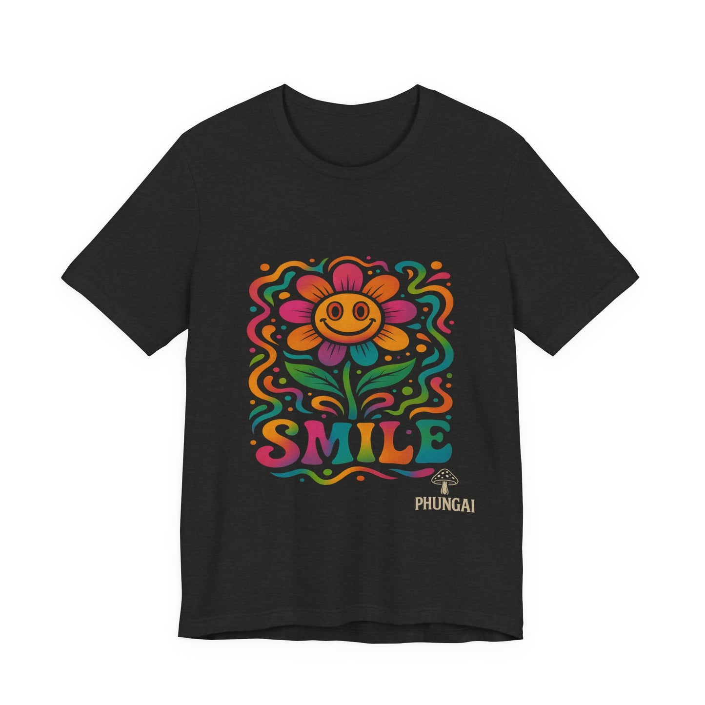 Bright & Cheerful Smile Flower Tee