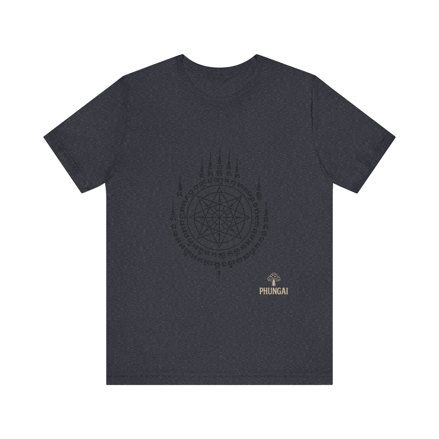 Mystical Pentagram Tee, Unisex Graphic T-Shirt, Boho Style, Occult Fashion, Perfect for Festivals, Everyday Wear, Gift Idea