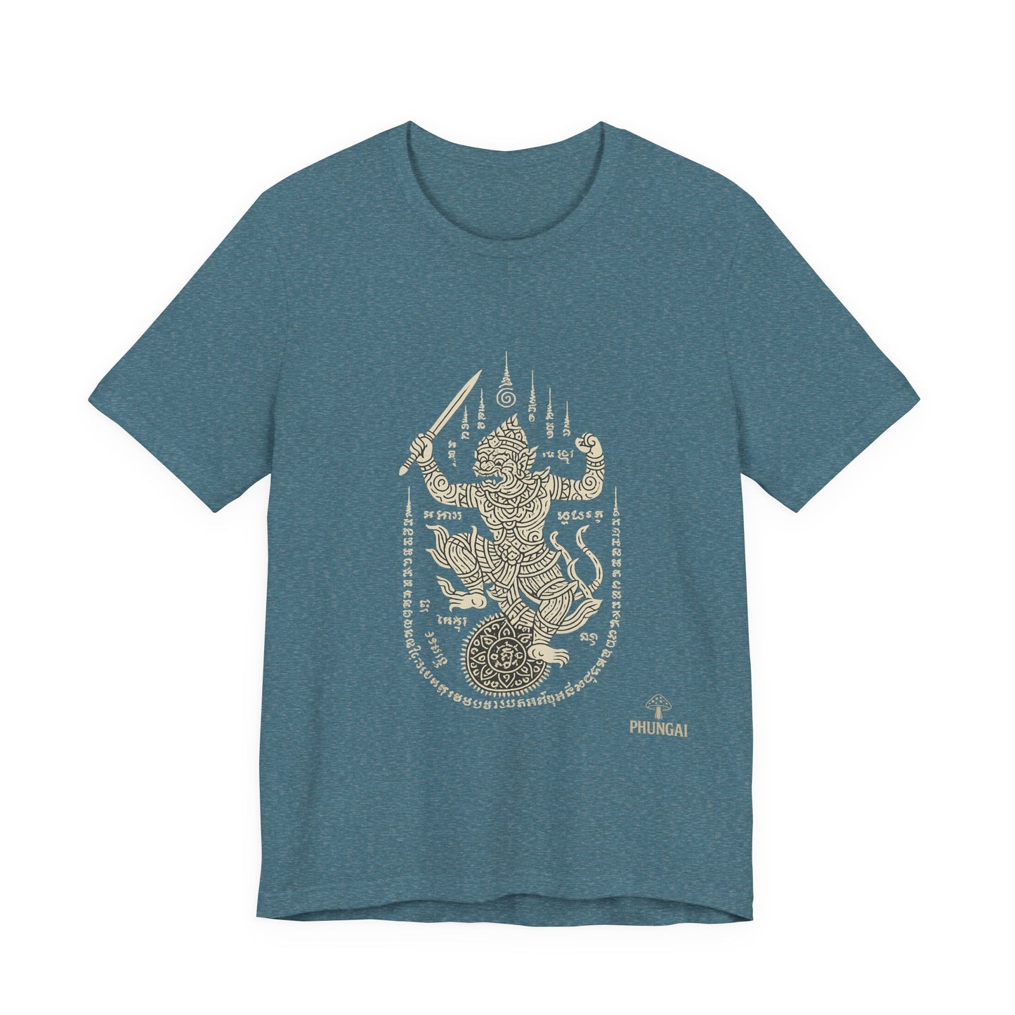 Spiritual Warrior Tee, Bohemian Shirt, Festival Wear, Unisex Graphic Tee, Art Print T-shirt, Unique Gift for Her