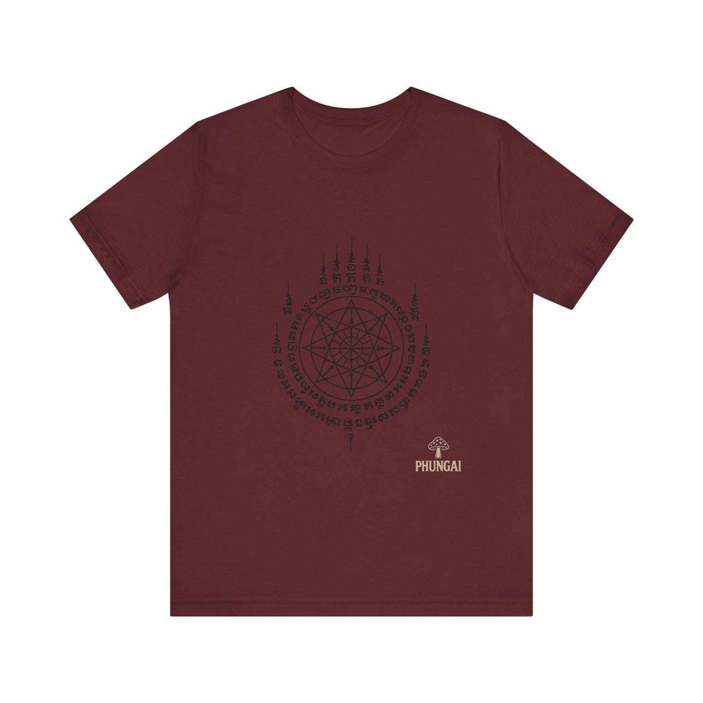 Mystical Pentagram Tee, Unisex Graphic T-Shirt, Boho Style, Occult Fashion, Perfect for Festivals, Everyday Wear, Gift Idea