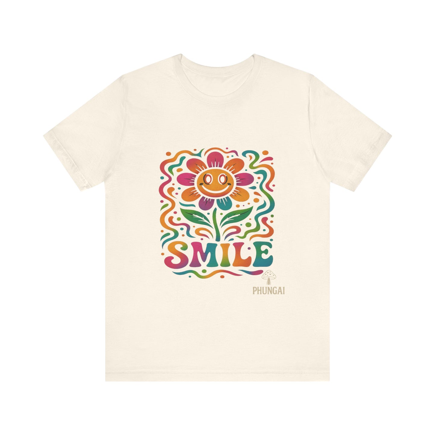 Bright & Cheerful Smile Flower Tee