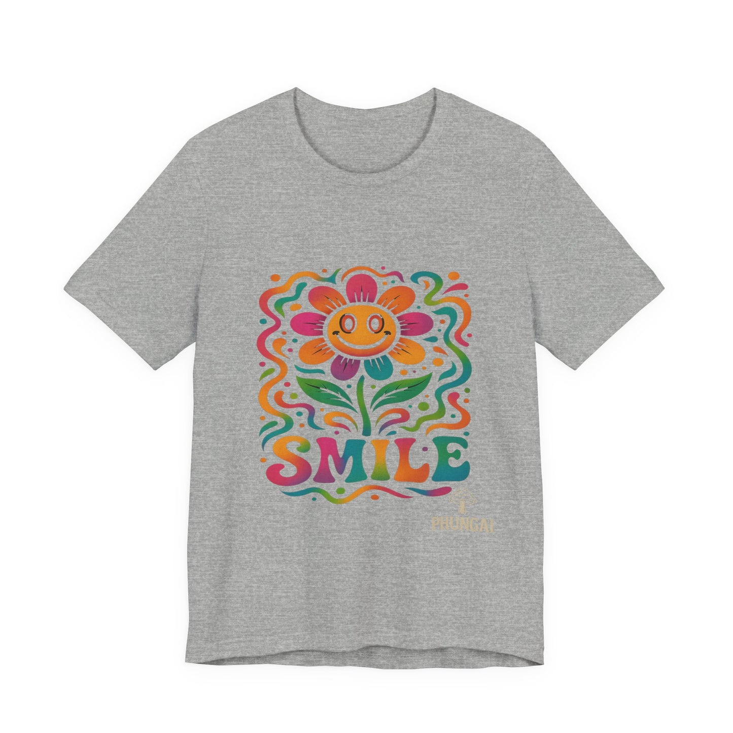 Bright & Cheerful Smile Flower Tee