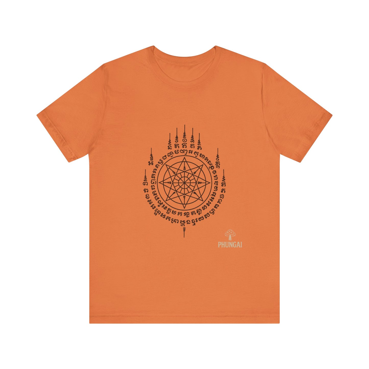 Mystical Pentagram Tee, Unisex Graphic T-Shirt, Boho Style, Occult Fashion, Perfect for Festivals, Everyday Wear, Gift Idea