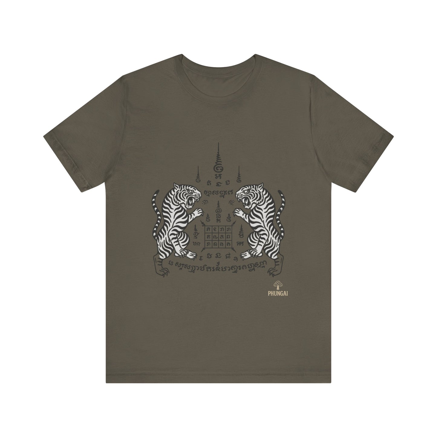 Artistic Tiger Graphic Tee for Animal Lovers, Vintage Style T-Shirt, Casual Wear, Gift for Nature Enthusiasts, Unique Graphic Shirt