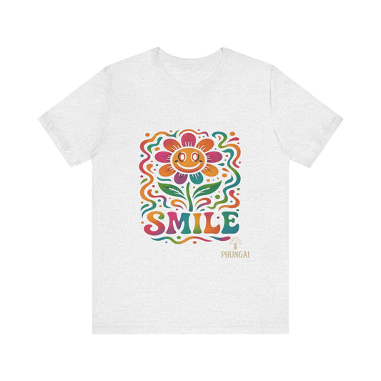 Bright & Cheerful Smile Flower Tee