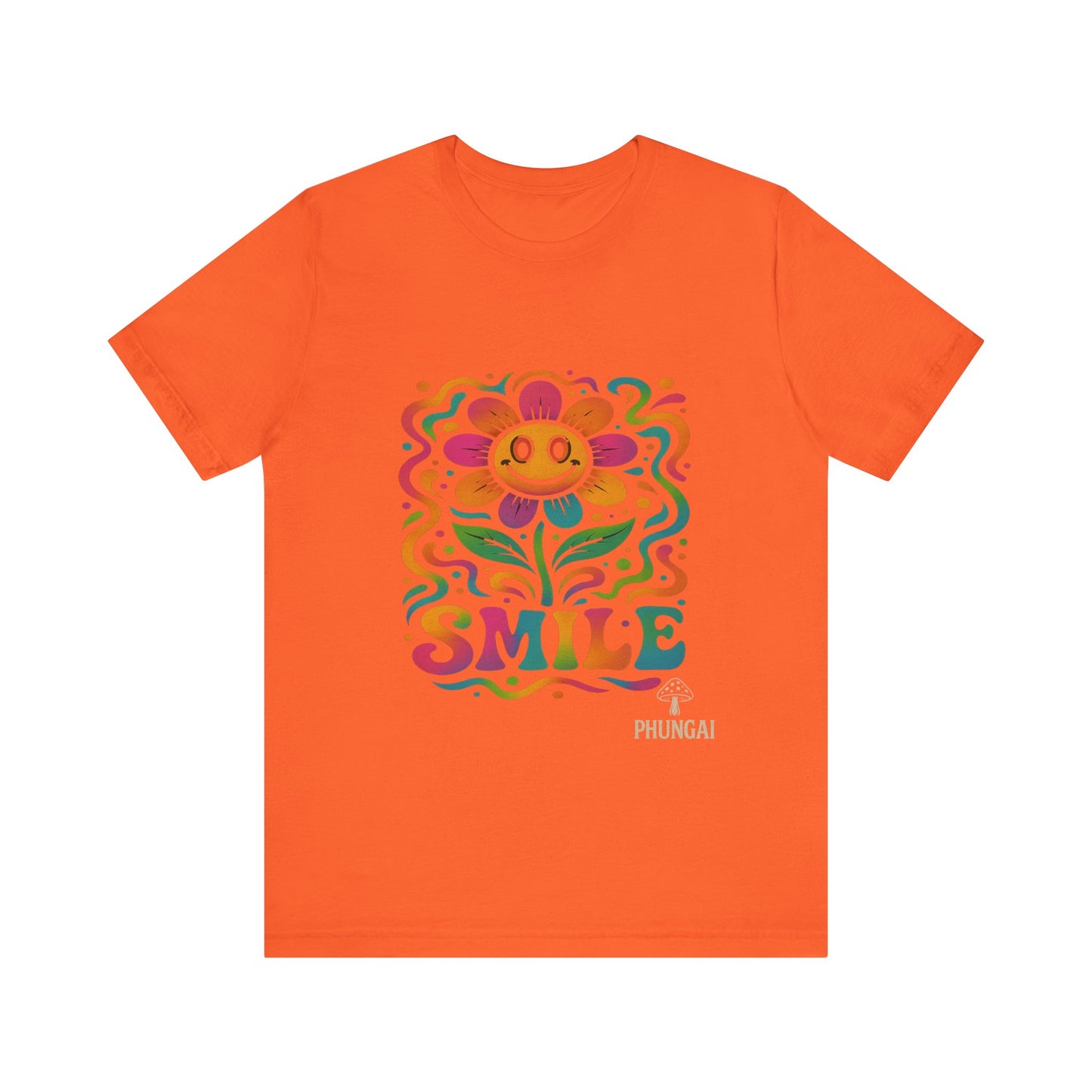 Bright & Cheerful Smile Flower Tee