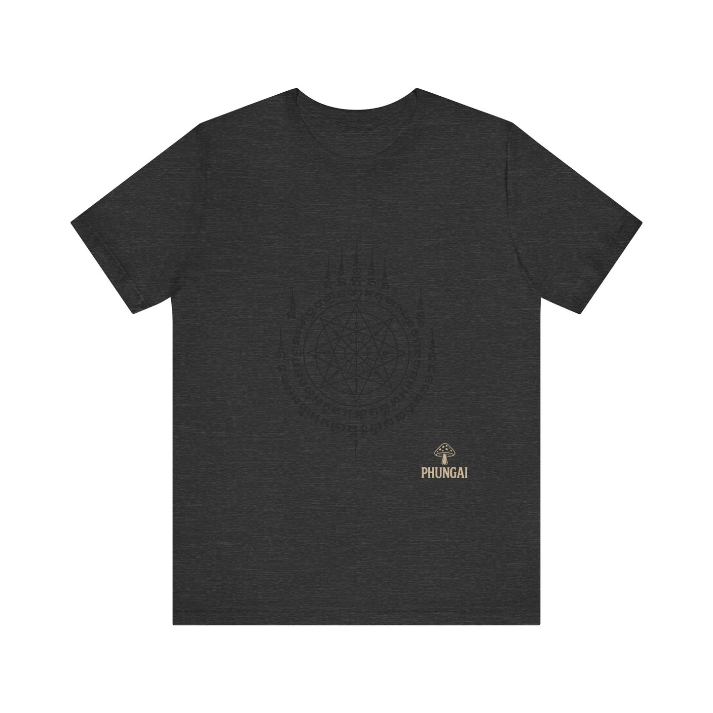 Mystical Pentagram Tee, Unisex Graphic T-Shirt, Boho Style, Occult Fashion, Perfect for Festivals, Everyday Wear, Gift Idea