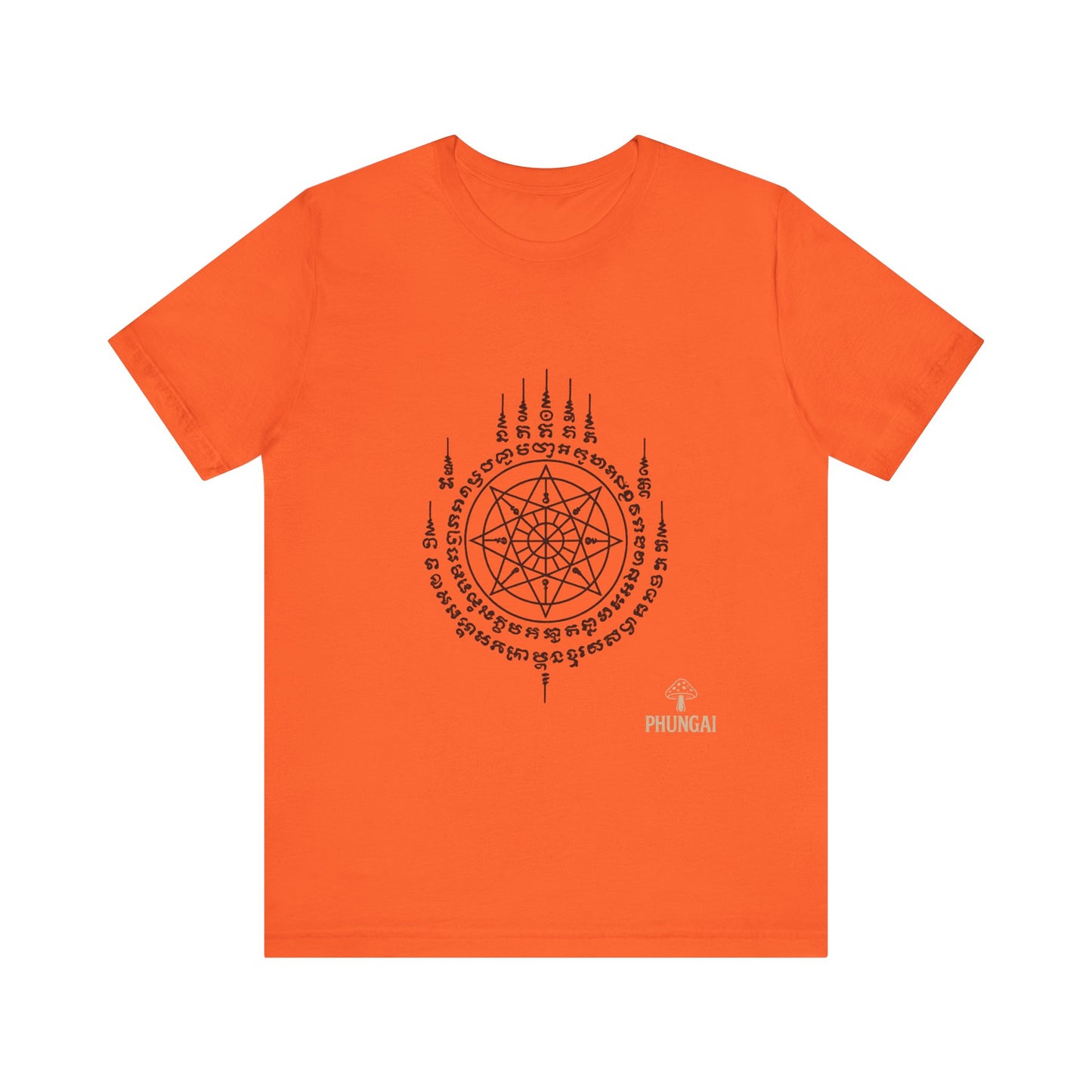 Mystical Pentagram Tee, Unisex Graphic T-Shirt, Boho Style, Occult Fashion, Perfect for Festivals, Everyday Wear, Gift Idea