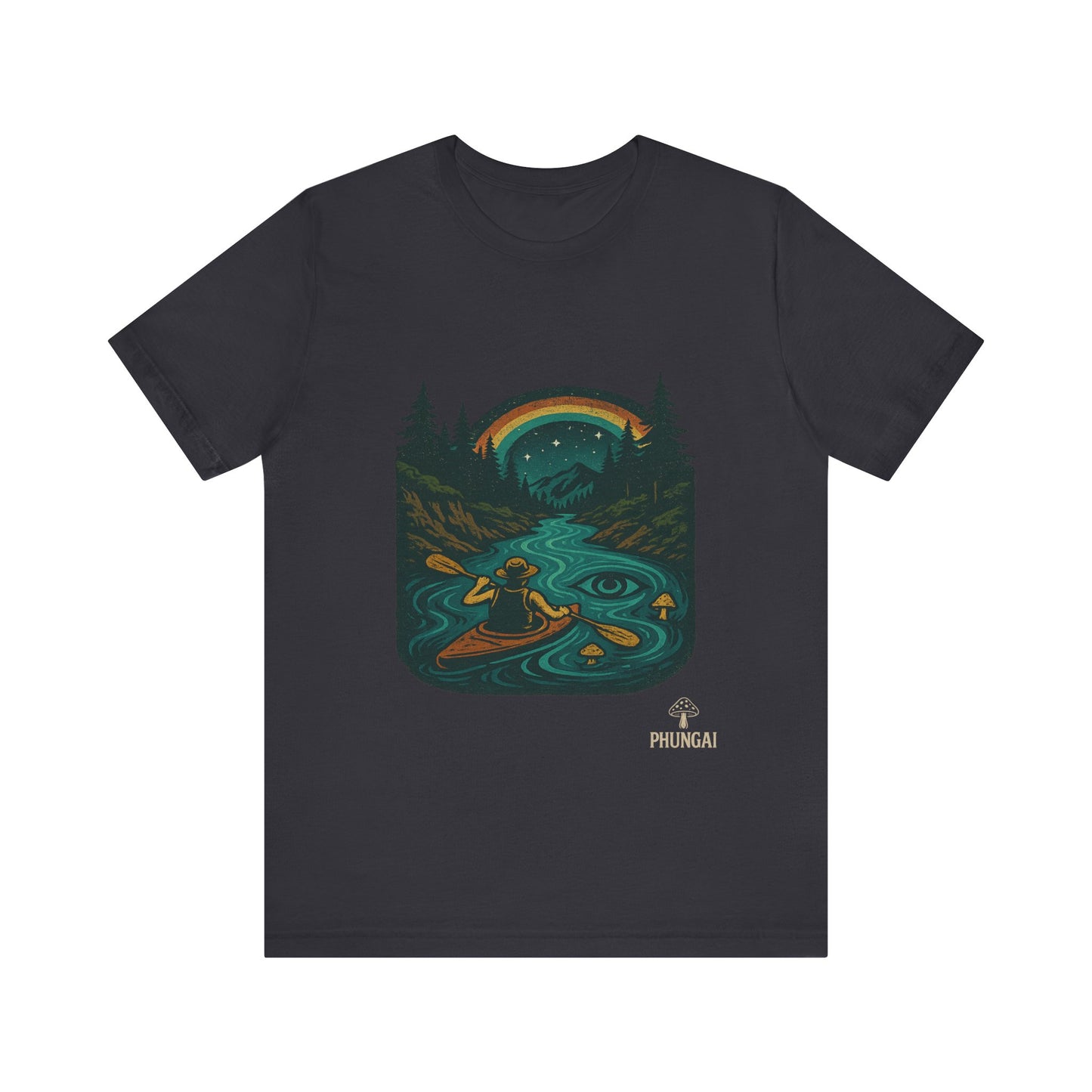 Adventure Awaits Tee, Nature Lover T-Shirt, Kayaking Theme Shirt, Camping Gift Tee, Outdoor Enthusiast Apparel