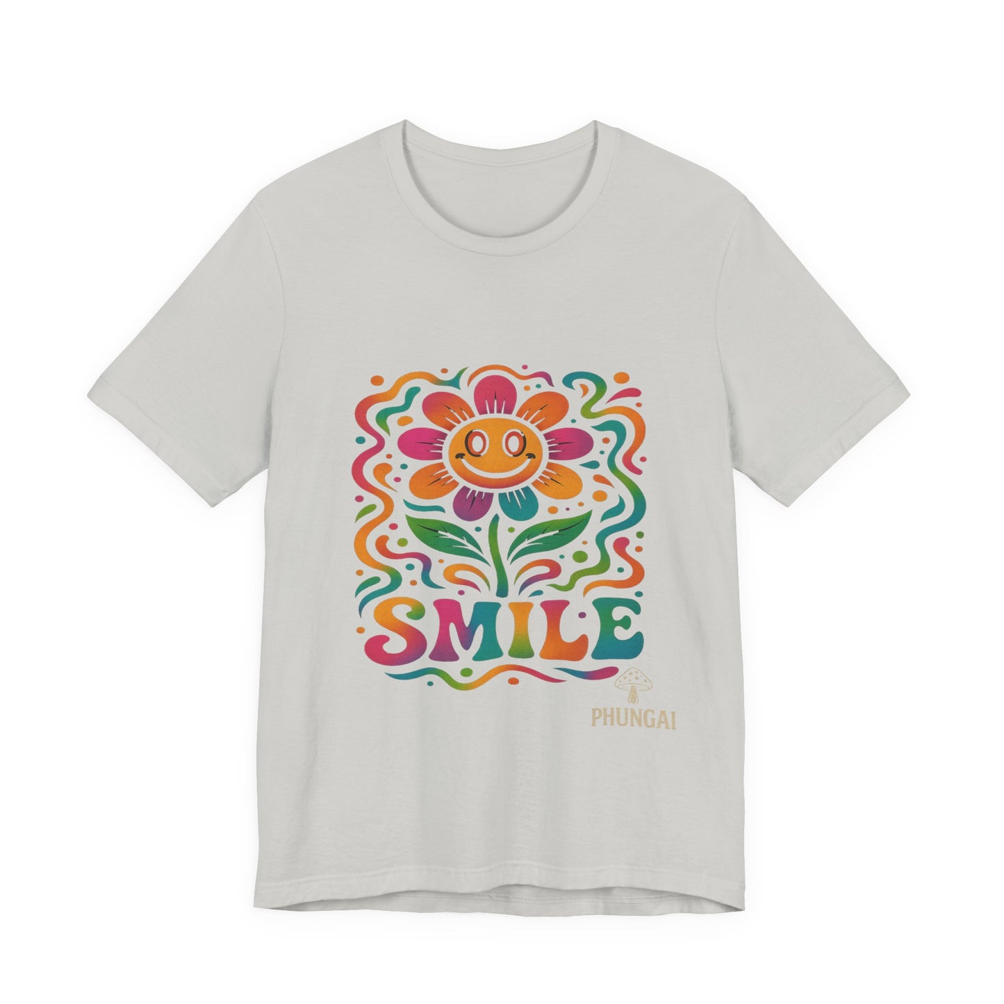 Bright & Cheerful Smile Flower Tee