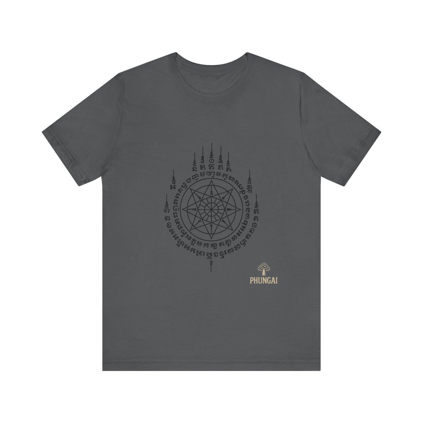 Mystical Pentagram Tee, Unisex Graphic T-Shirt, Boho Style, Occult Fashion, Perfect for Festivals, Everyday Wear, Gift Idea