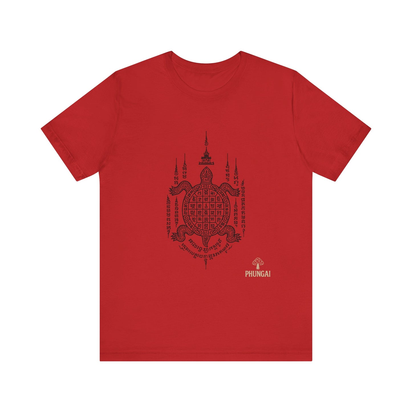 Spiritual Turtle Graphic Tee, Unisex Short Sleeve Shirt, Mindfulness Gift, Boho Fashion, Meditation Wear