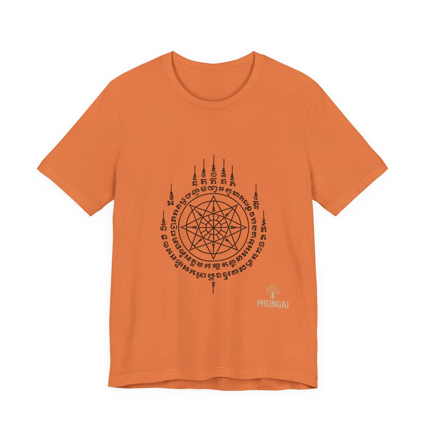 Mystical Pentagram Tee, Unisex Graphic T-Shirt, Boho Style, Occult Fashion, Perfect for Festivals, Everyday Wear, Gift Idea