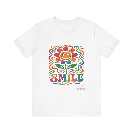 Bright & Cheerful Smile Flower Tee