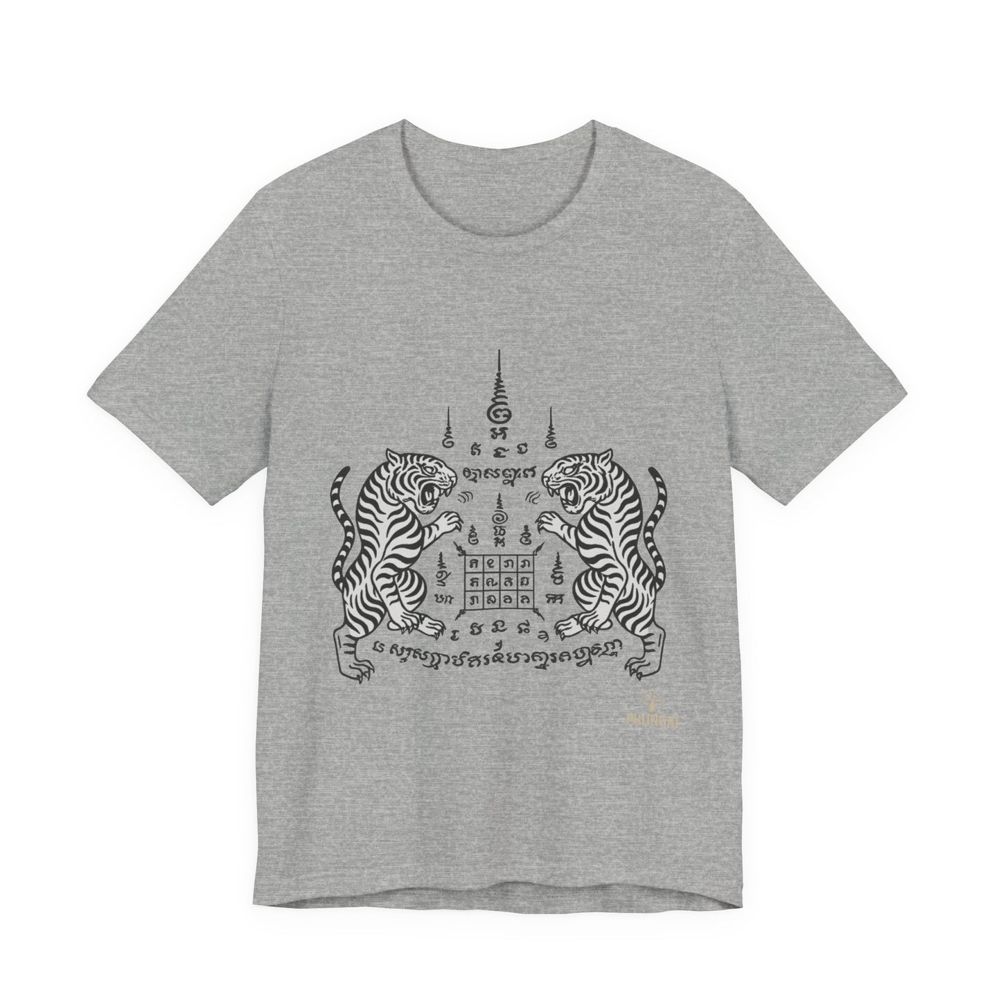 Artistic Tiger Graphic Tee for Animal Lovers, Vintage Style T-Shirt, Casual Wear, Gift for Nature Enthusiasts, Unique Graphic Shirt
