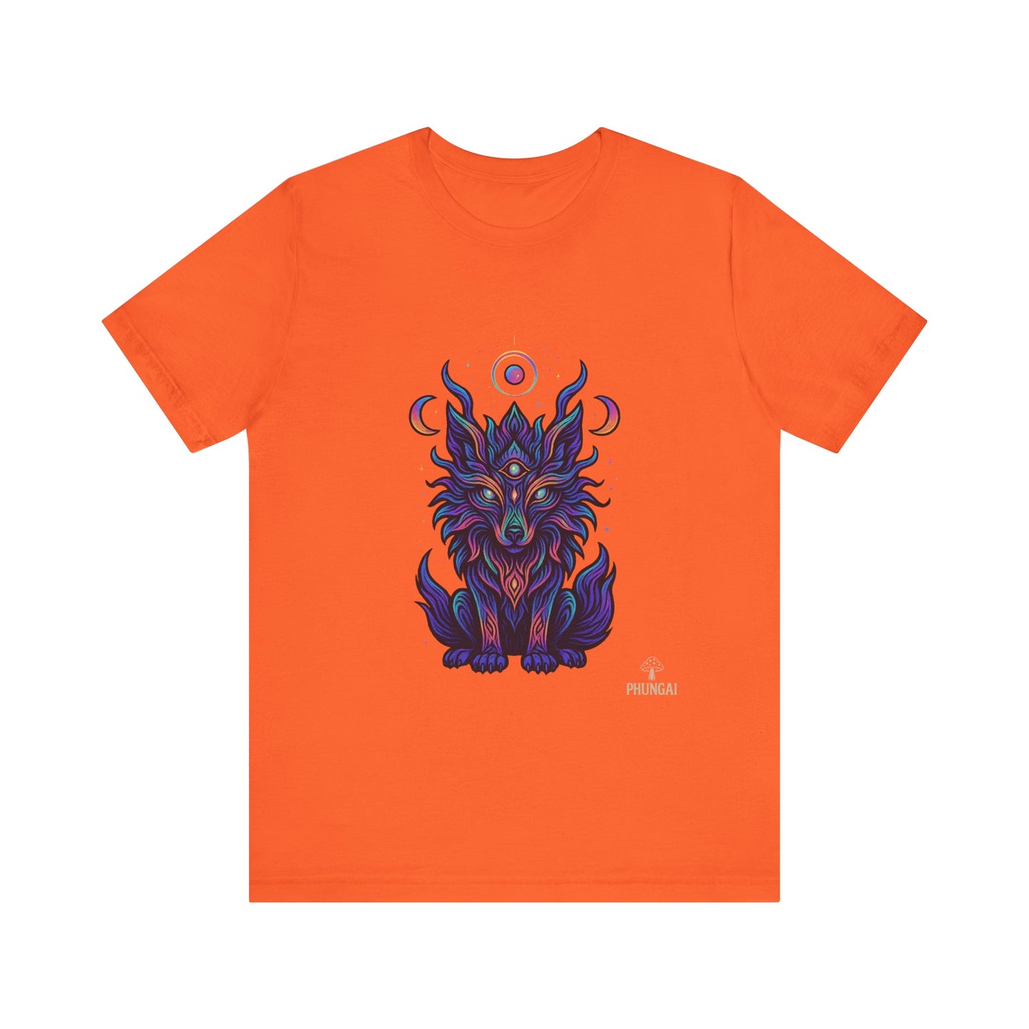 Mystical Wolf Graphic Tee | Boho Vibes, Unisex Shirt, Perfect Gift for Animal Lovers, Spiritual Style, Everyday Wear