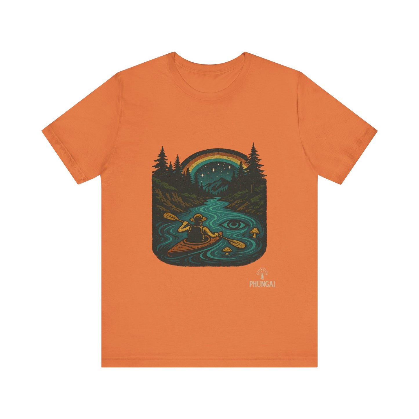 Adventure Awaits Tee, Nature Lover T-Shirt, Kayaking Theme Shirt, Camping Gift Tee, Outdoor Enthusiast Apparel