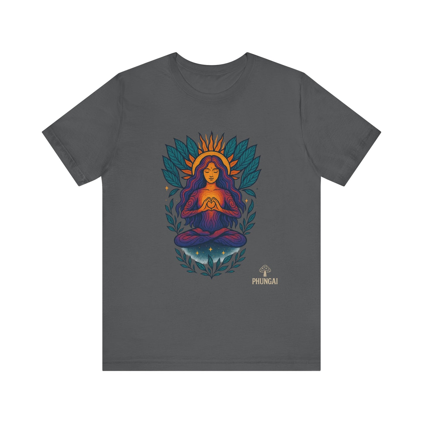 Meditation Goddess Tee | Unisex Spiritual T-Shirt, Yoga Shirt, Mindfulness Top, Gift for Yogis, Boho Style Tee