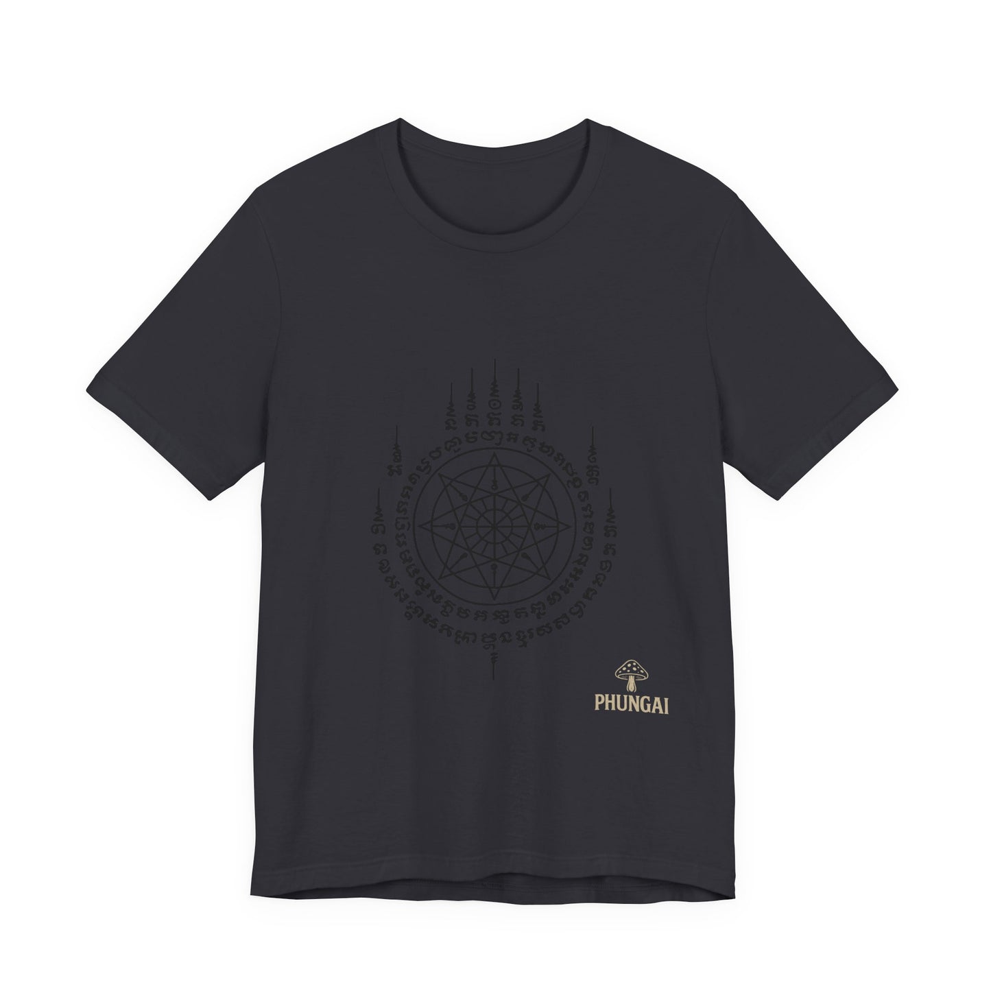Mystical Pentagram Tee, Unisex Graphic T-Shirt, Boho Style, Occult Fashion, Perfect for Festivals, Everyday Wear, Gift Idea