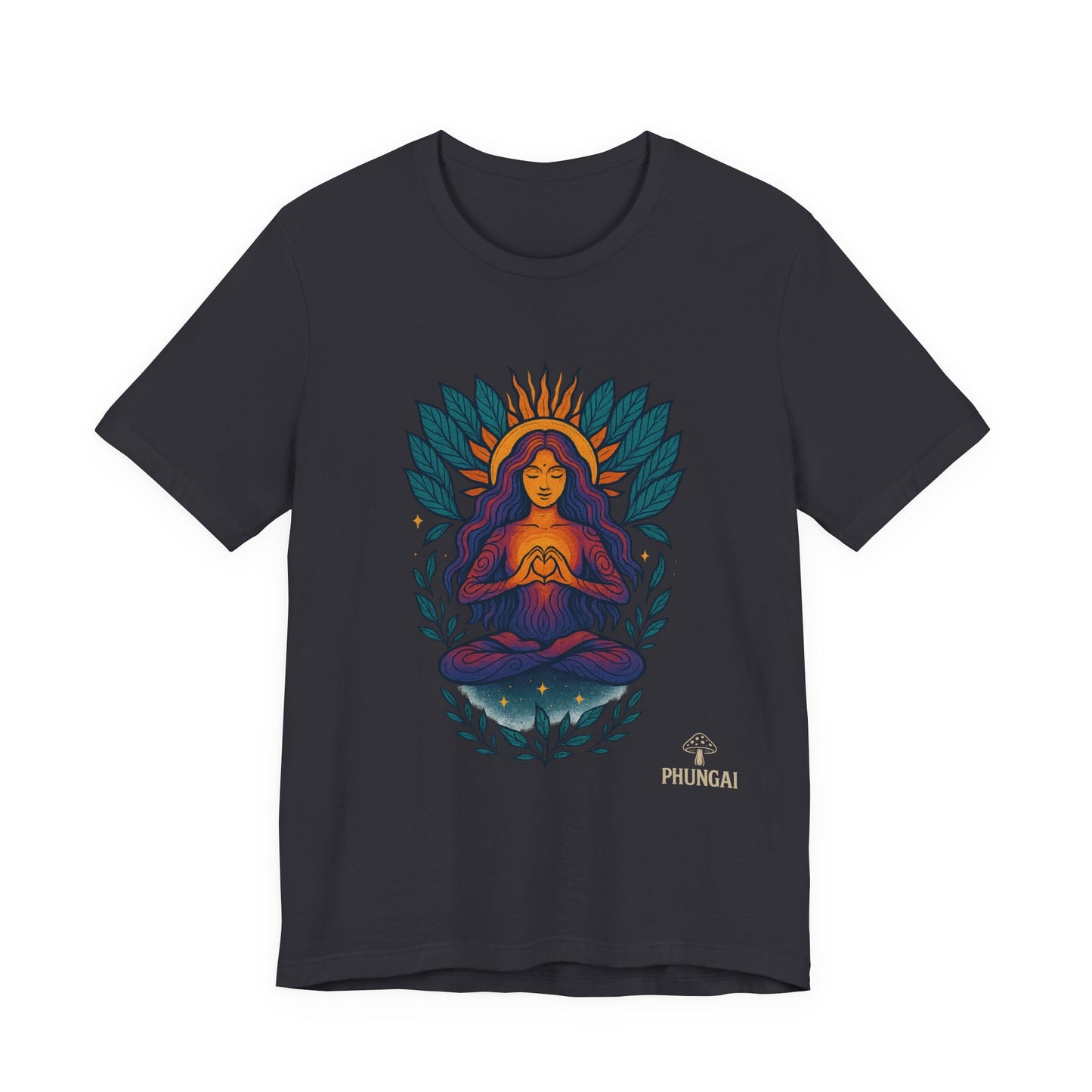 Meditation Goddess Tee | Unisex Spiritual T-Shirt, Yoga Shirt, Mindfulness Top, Gift for Yogis, Boho Style Tee