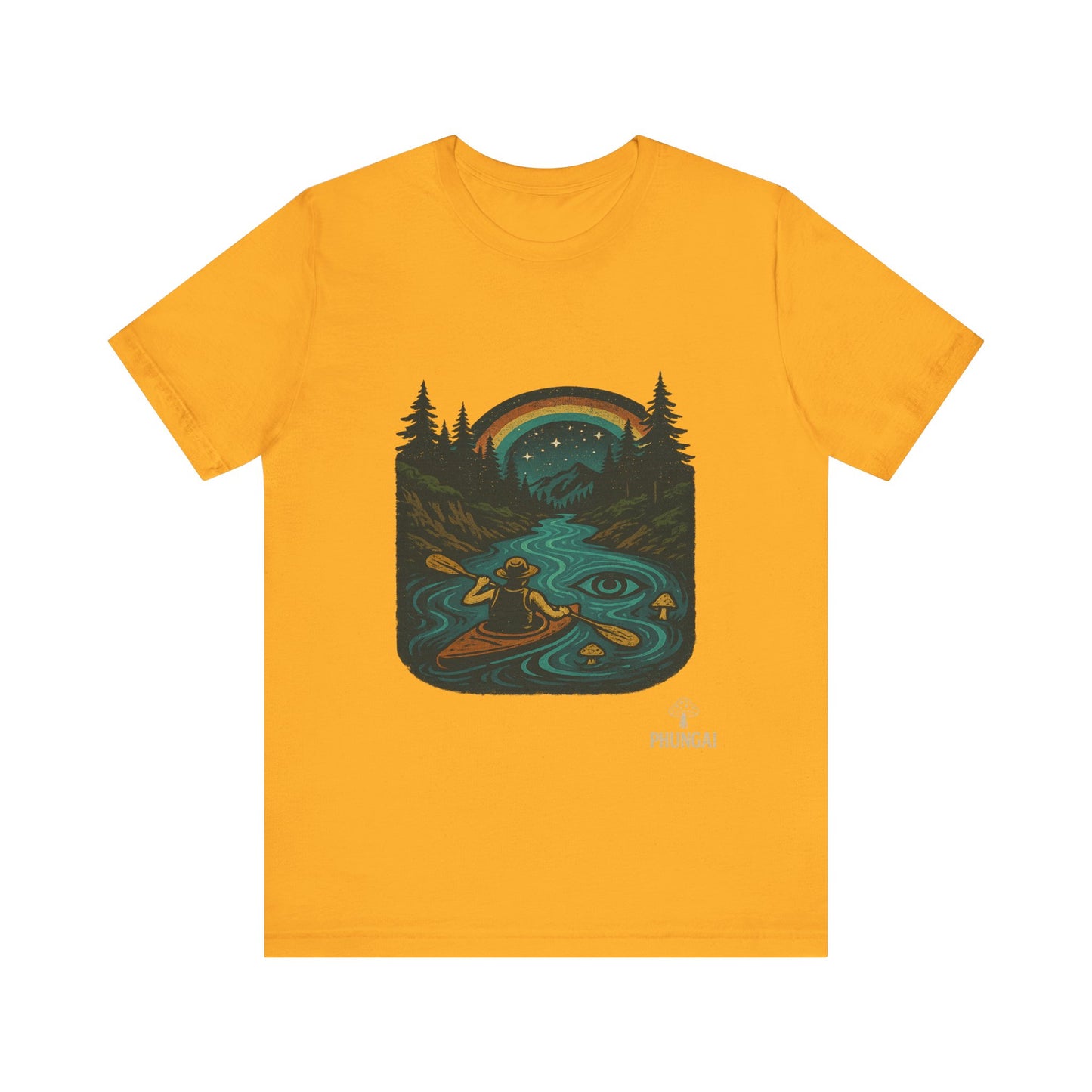 Adventure Awaits Tee, Nature Lover T-Shirt, Kayaking Theme Shirt, Camping Gift Tee, Outdoor Enthusiast Apparel