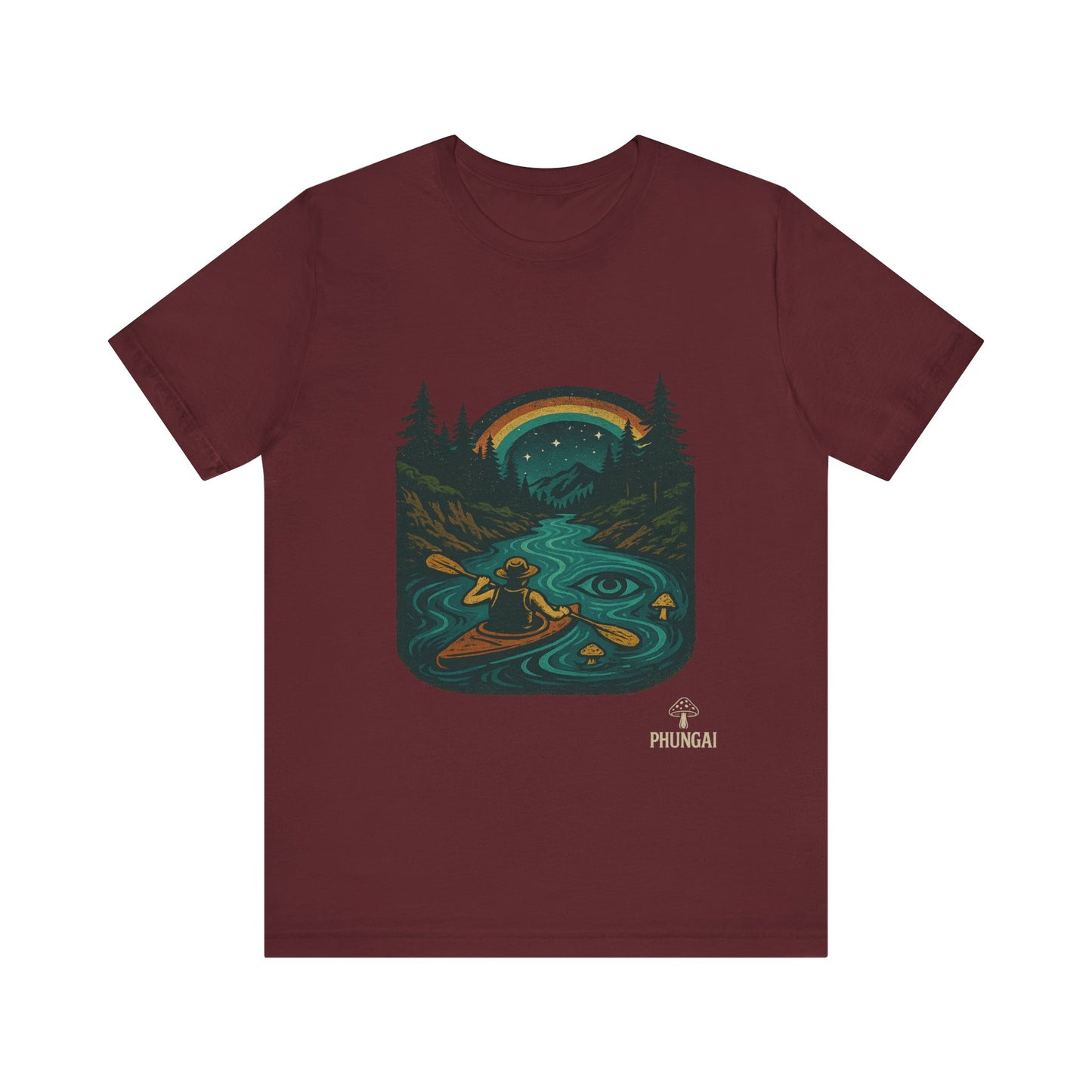 Adventure Awaits Tee, Nature Lover T-Shirt, Kayaking Theme Shirt, Camping Gift Tee, Outdoor Enthusiast Apparel