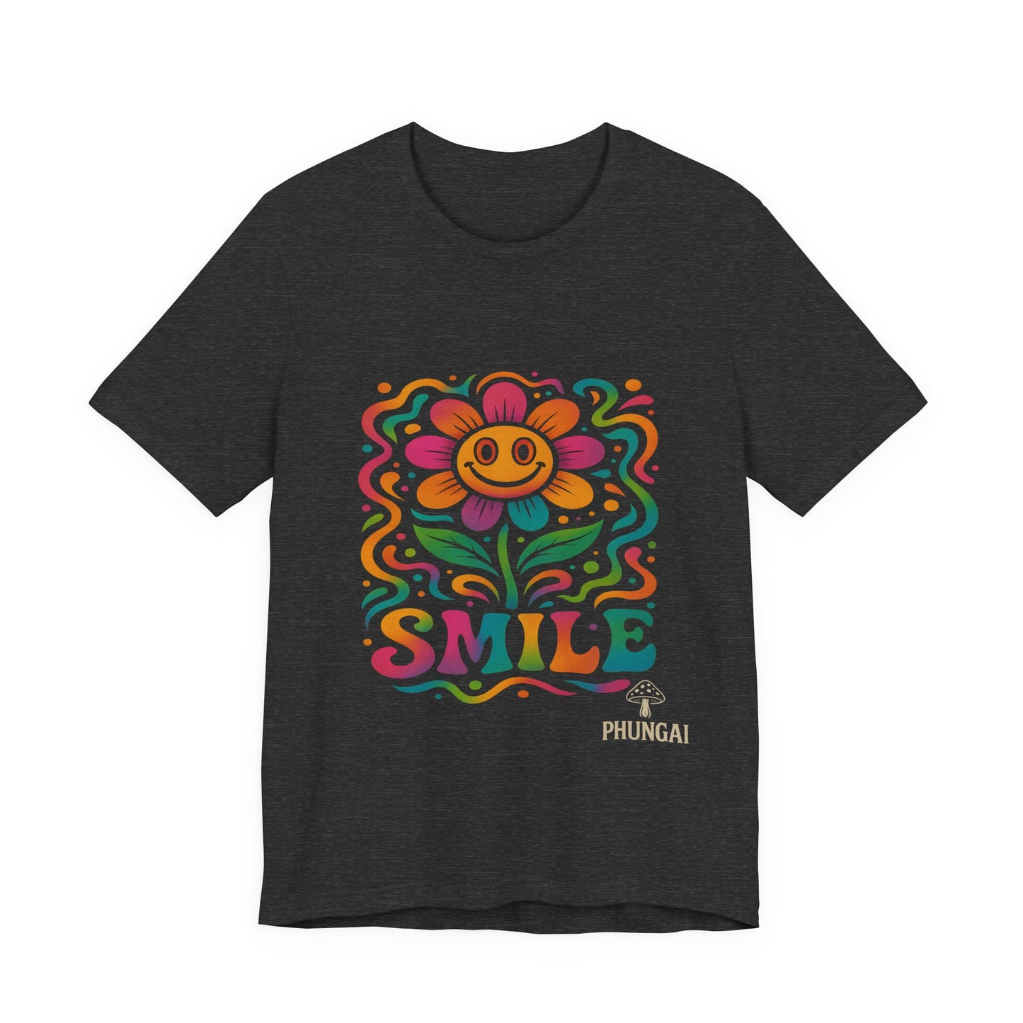 Bright & Cheerful Smile Flower Tee