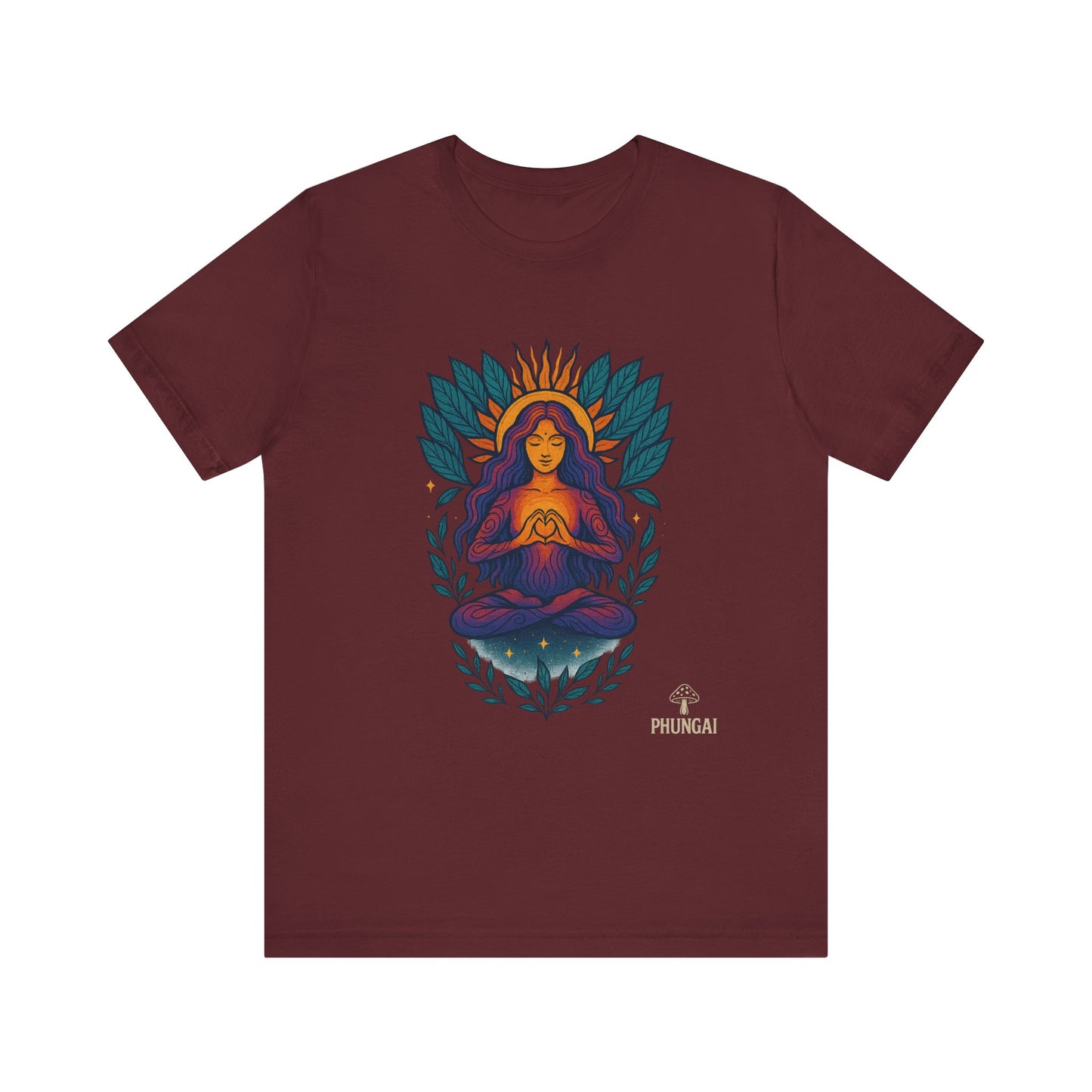 Meditation Goddess Tee | Unisex Spiritual T-Shirt, Yoga Shirt, Mindfulness Top, Gift for Yogis, Boho Style Tee