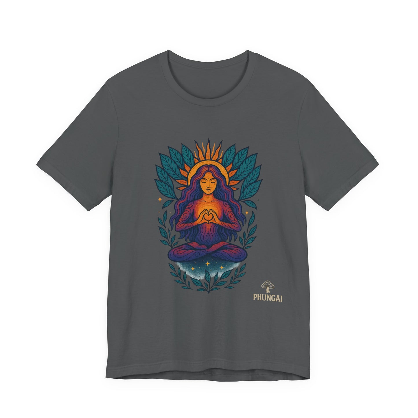 Meditation Goddess Tee | Unisex Spiritual T-Shirt, Yoga Shirt, Mindfulness Top, Gift for Yogis, Boho Style Tee