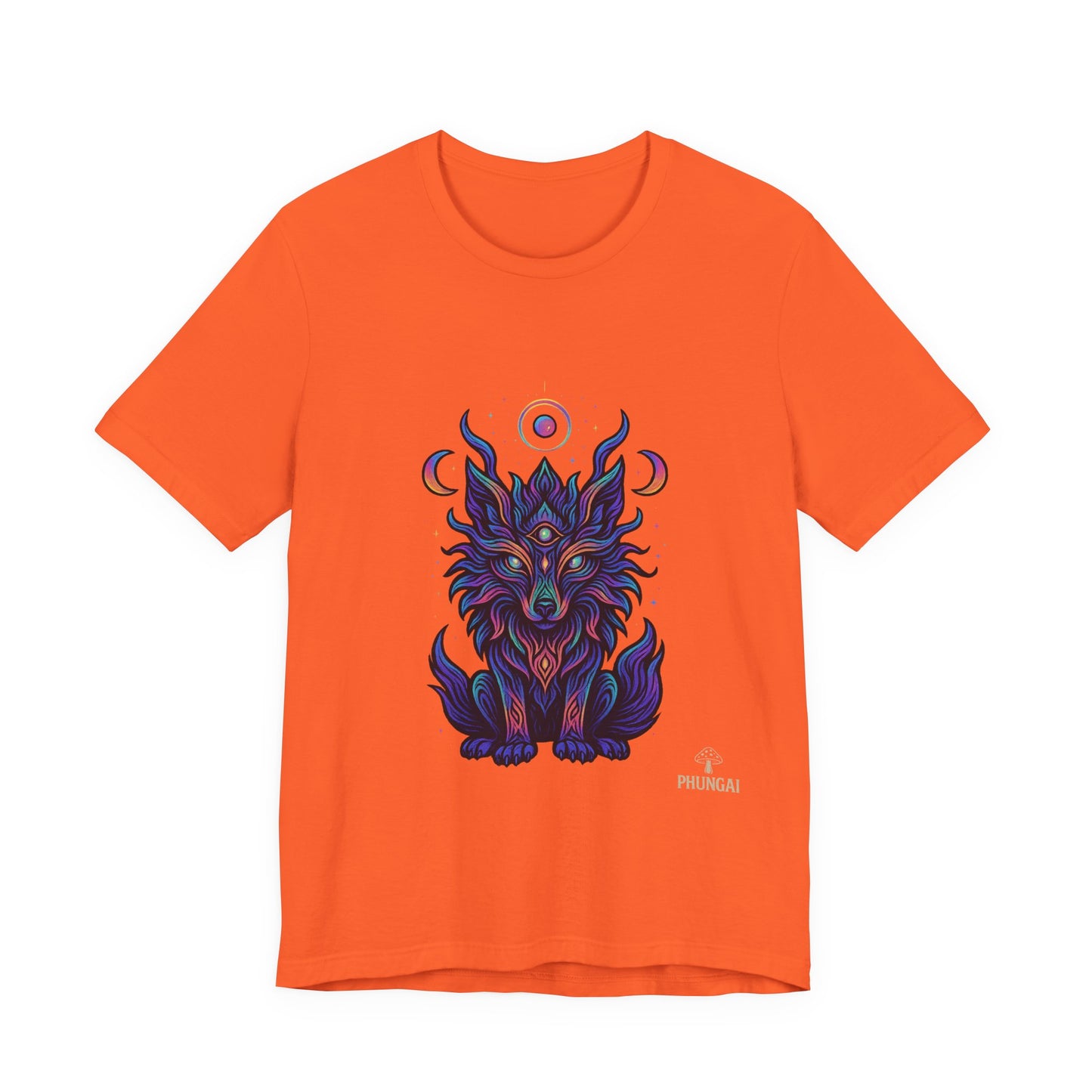 Mystical Wolf Graphic Tee | Boho Vibes, Unisex Shirt, Perfect Gift for Animal Lovers, Spiritual Style, Everyday Wear