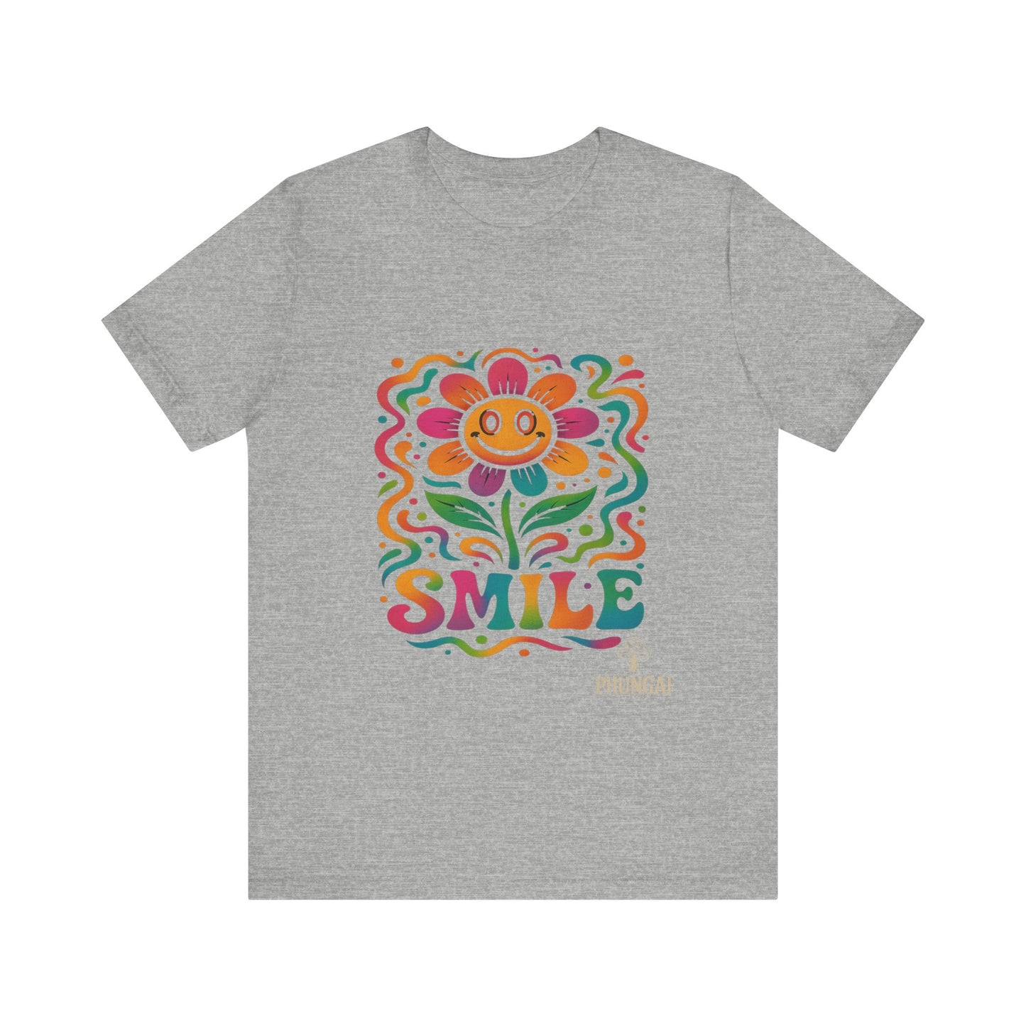 Bright & Cheerful Smile Flower Tee