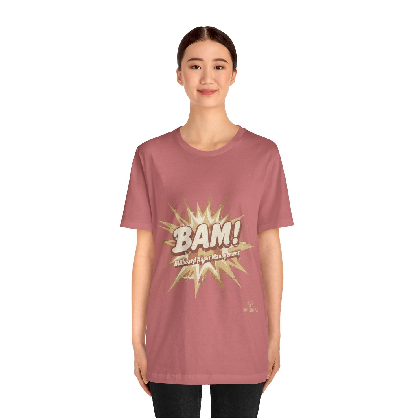 BAM! Real Estate Tee — BUY • SELL • LEASE • INVEST Graphic T-Shirt