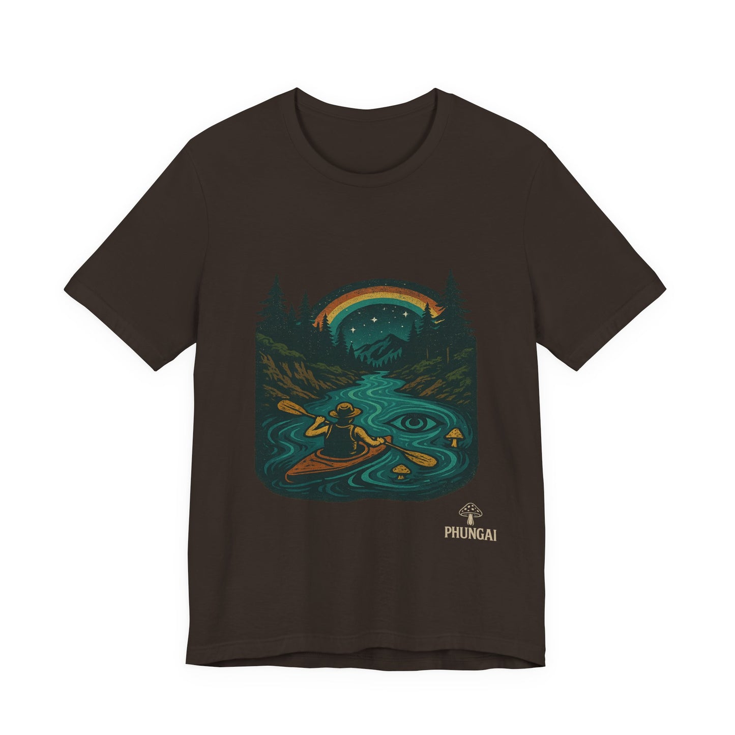 Adventure Awaits Tee, Nature Lover T-Shirt, Kayaking Theme Shirt, Camping Gift Tee, Outdoor Enthusiast Apparel