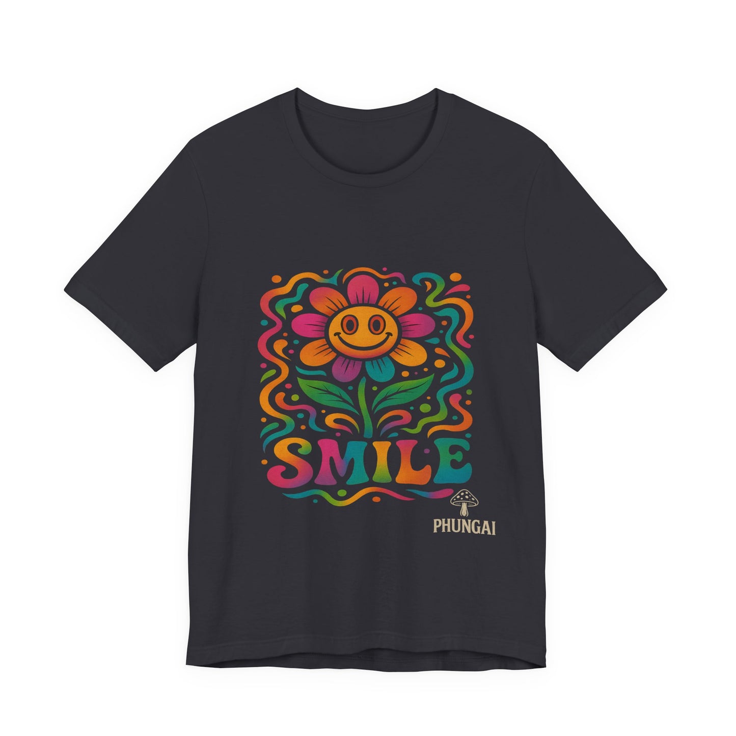 Bright & Cheerful Smile Flower Tee