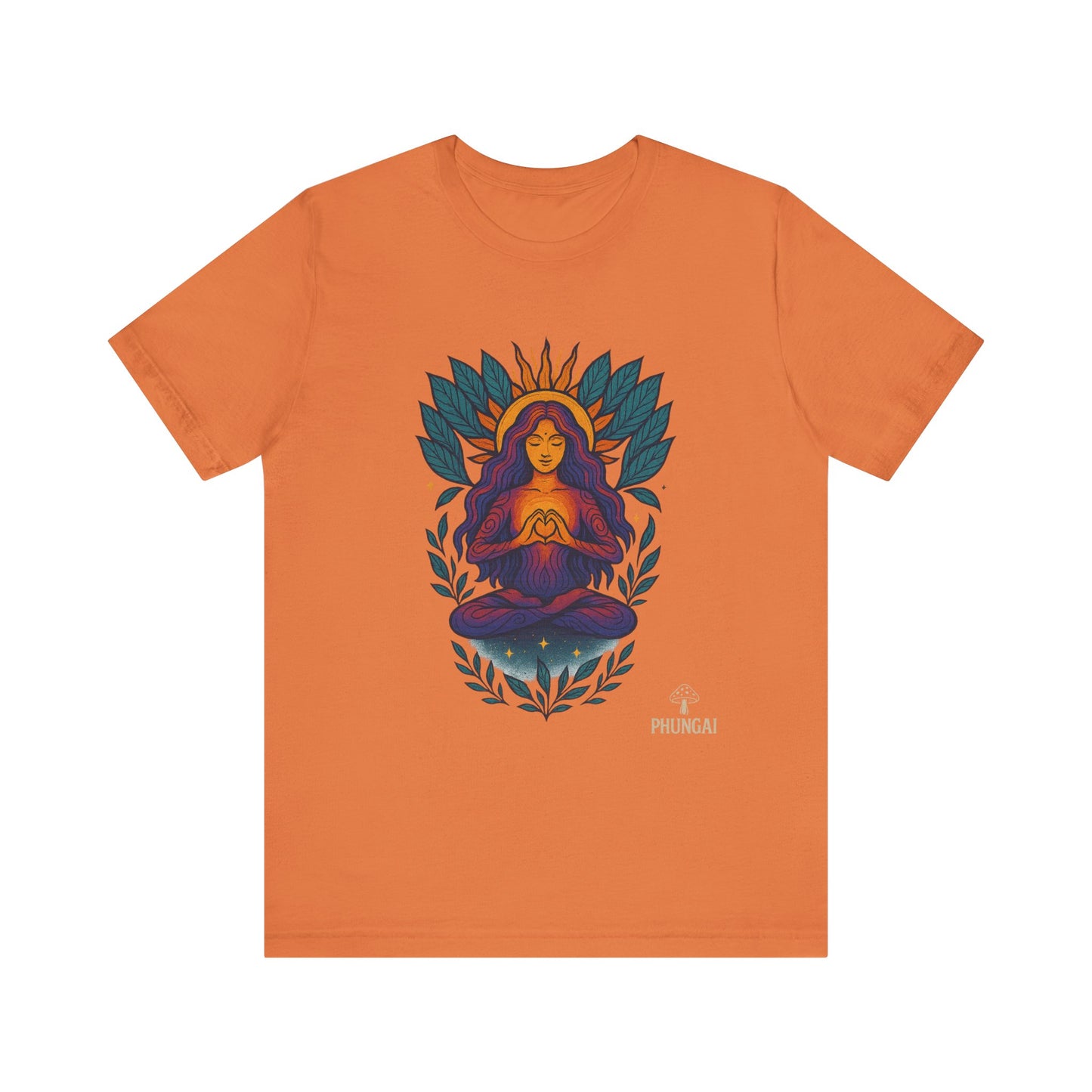 Meditation Goddess Tee | Unisex Spiritual T-Shirt, Yoga Shirt, Mindfulness Top, Gift for Yogis, Boho Style Tee