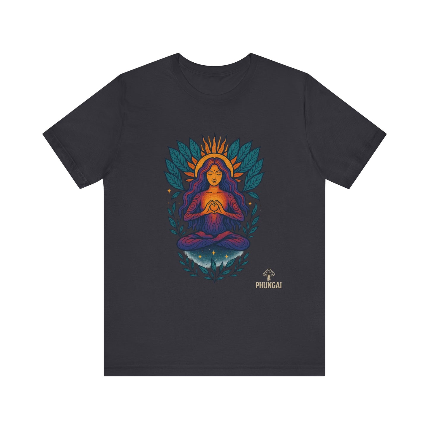 Meditation Goddess Tee | Unisex Spiritual T-Shirt, Yoga Shirt, Mindfulness Top, Gift for Yogis, Boho Style Tee