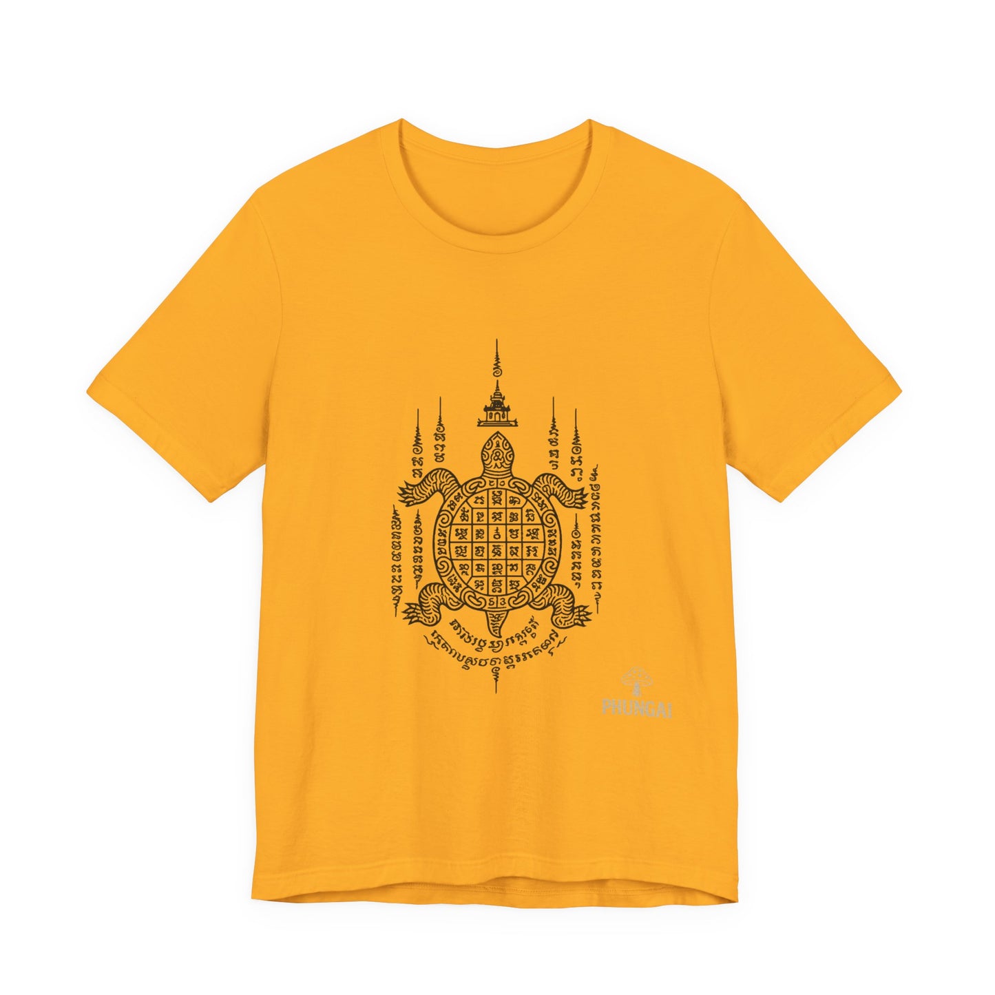 Spiritual Turtle Graphic Tee, Unisex Short Sleeve Shirt, Mindfulness Gift, Boho Fashion, Meditation Wear