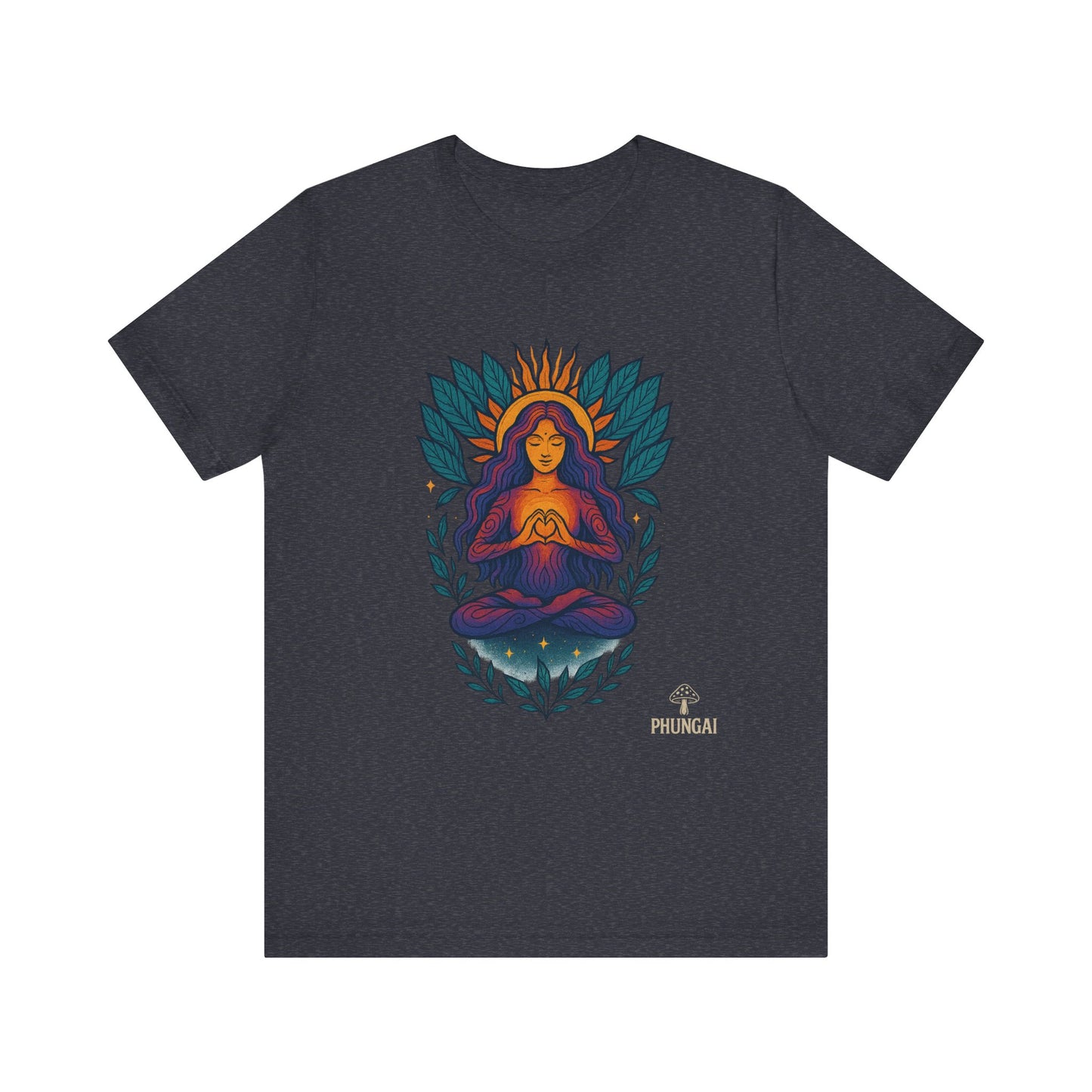 Meditation Goddess Tee | Unisex Spiritual T-Shirt, Yoga Shirt, Mindfulness Top, Gift for Yogis, Boho Style Tee