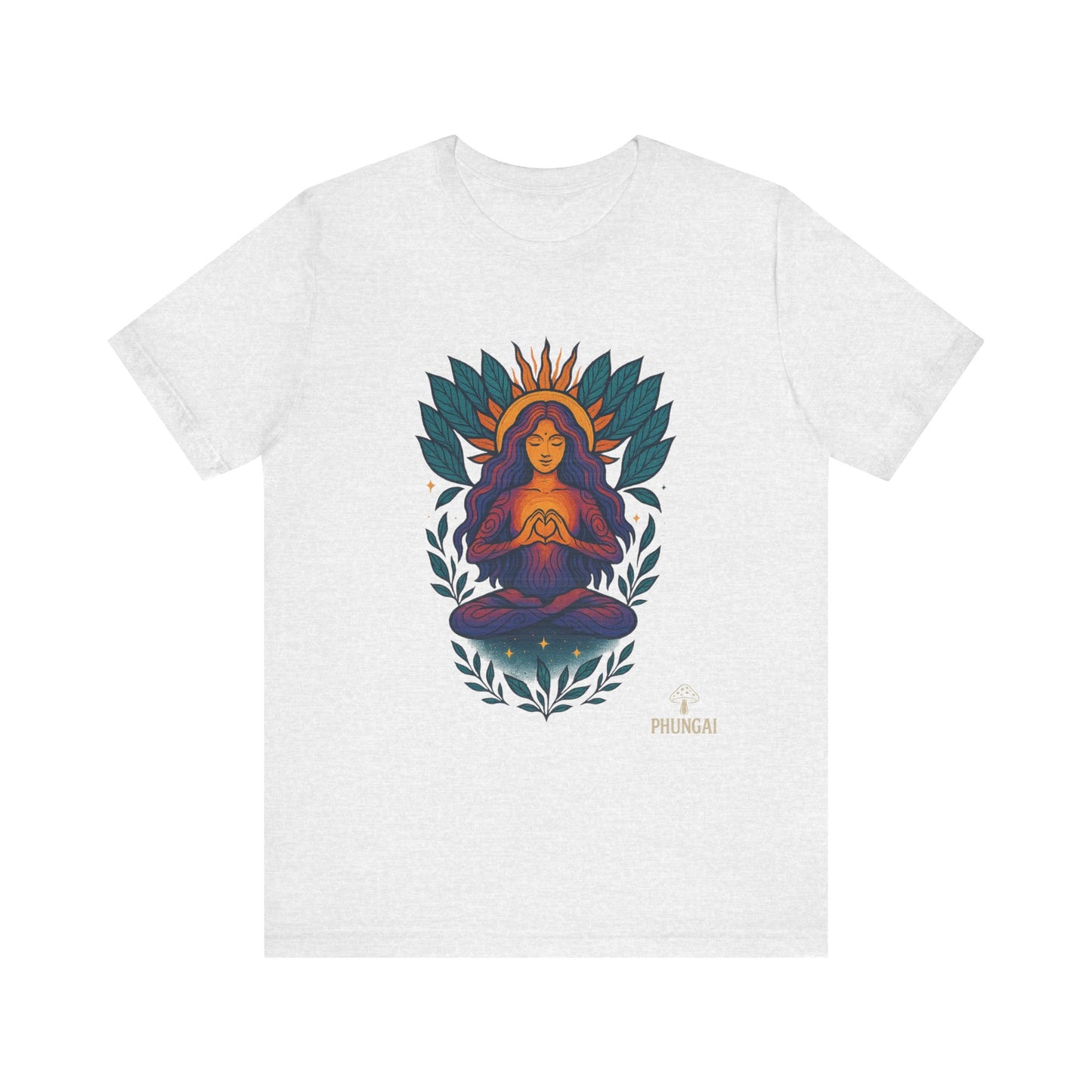 Meditation Goddess Tee | Unisex Spiritual T-Shirt, Yoga Shirt, Mindfulness Top, Gift for Yogis, Boho Style Tee