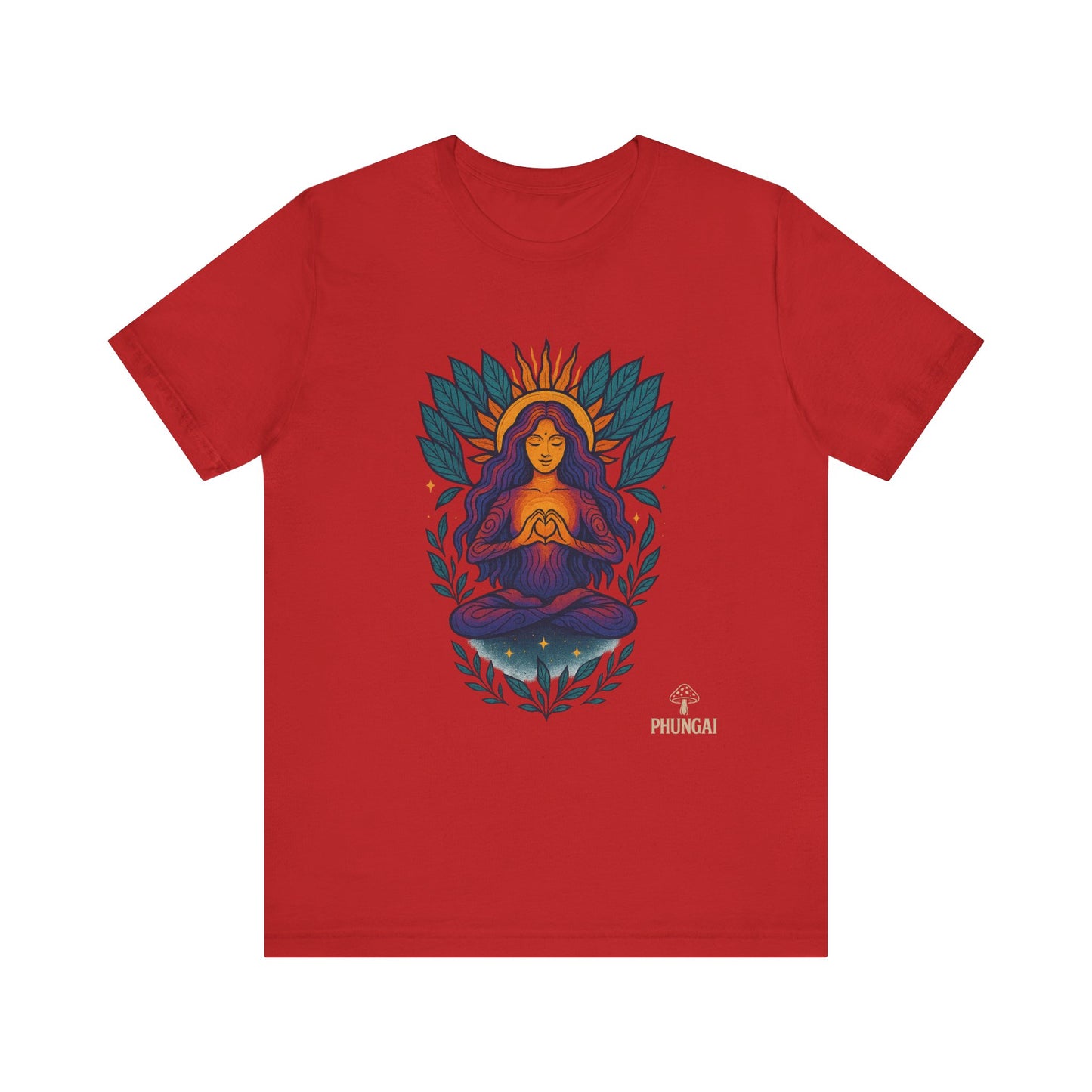 Meditation Goddess Tee | Unisex Spiritual T-Shirt, Yoga Shirt, Mindfulness Top, Gift for Yogis, Boho Style Tee