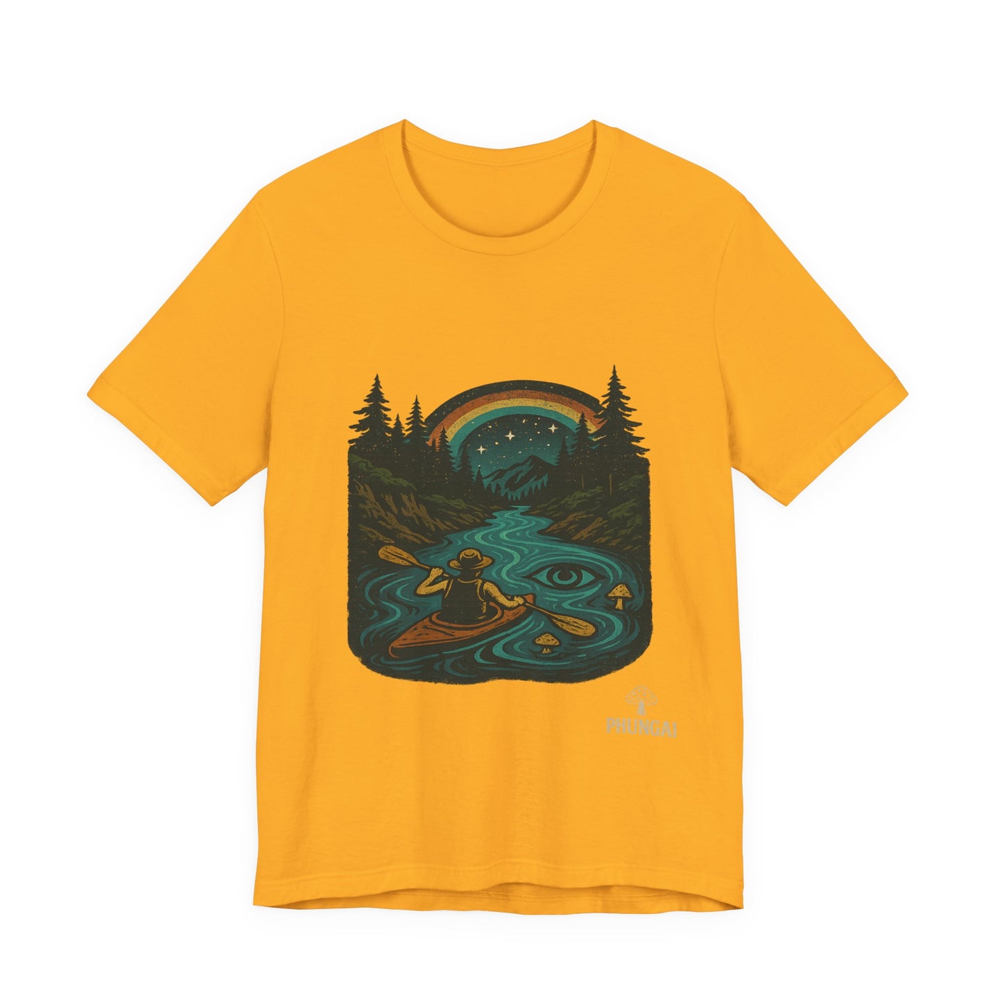 Adventure Awaits Tee, Nature Lover T-Shirt, Kayaking Theme Shirt, Camping Gift Tee, Outdoor Enthusiast Apparel