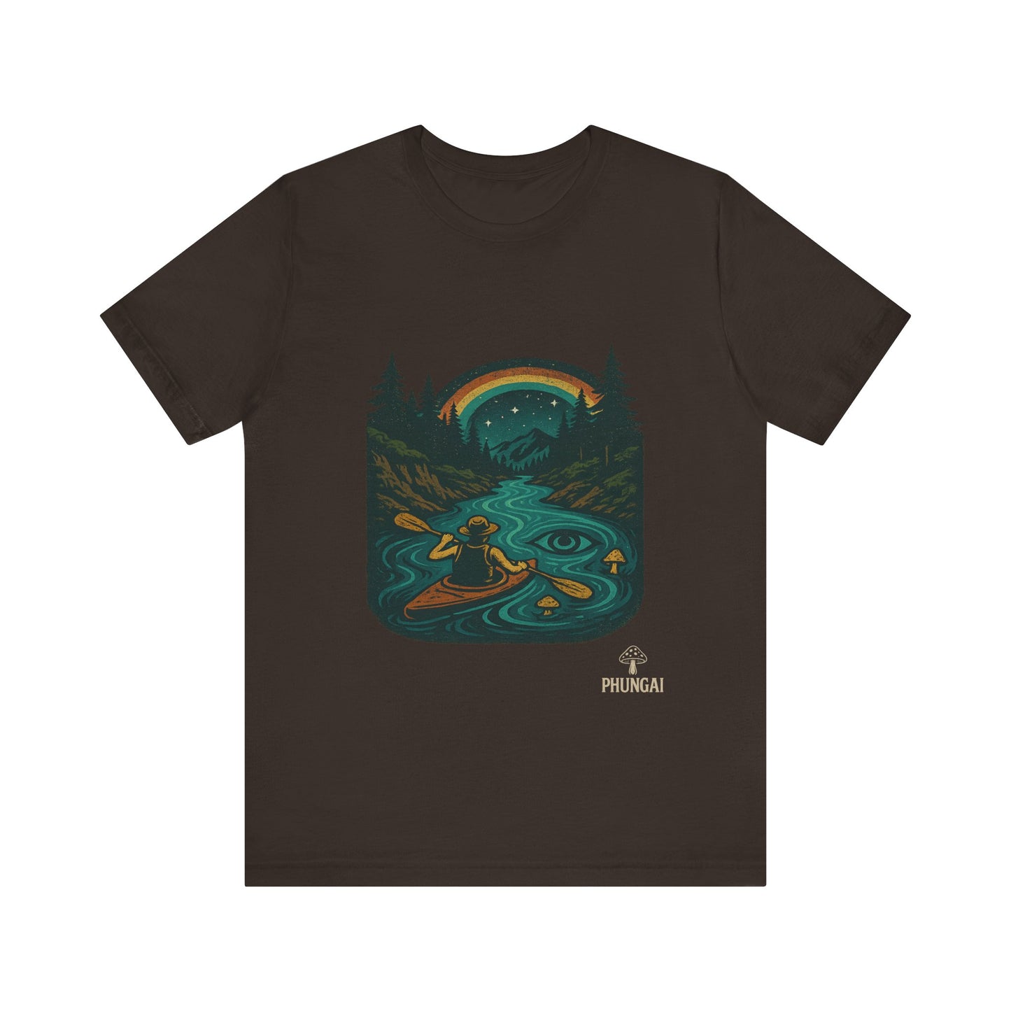 Adventure Awaits Tee, Nature Lover T-Shirt, Kayaking Theme Shirt, Camping Gift Tee, Outdoor Enthusiast Apparel