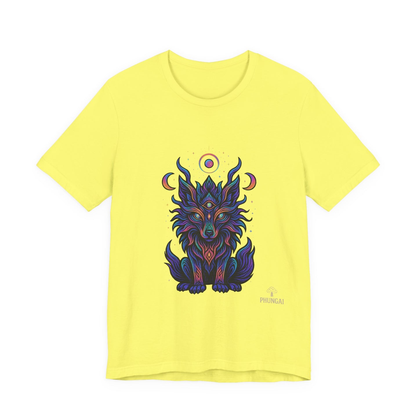 Mystical Wolf Graphic Tee | Boho Vibes, Unisex Shirt, Perfect Gift for Animal Lovers, Spiritual Style, Everyday Wear