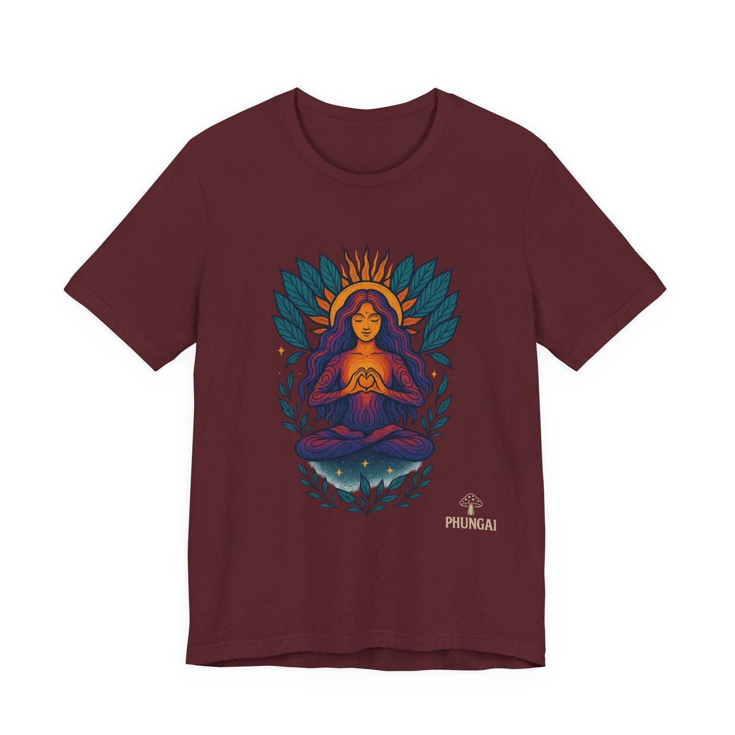Meditation Goddess Tee | Unisex Spiritual T-Shirt, Yoga Shirt, Mindfulness Top, Gift for Yogis, Boho Style Tee