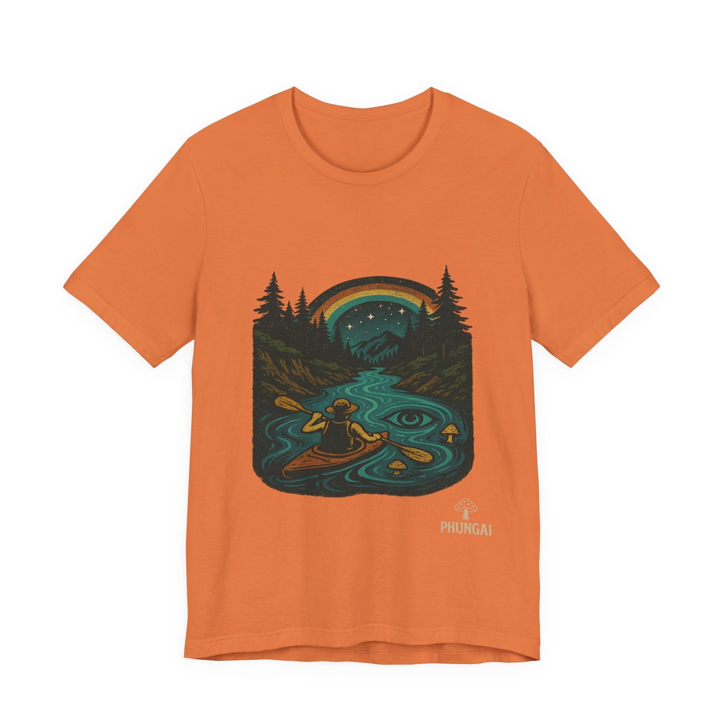 Adventure Awaits Tee, Nature Lover T-Shirt, Kayaking Theme Shirt, Camping Gift Tee, Outdoor Enthusiast Apparel